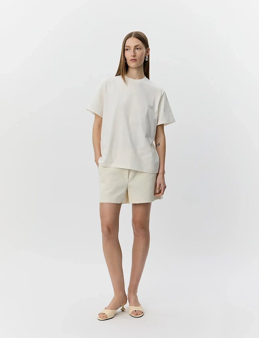 Sofie Schnoor - RIVERSW RELAXED T-SHIRT - t-särgid - white alyssum - 0