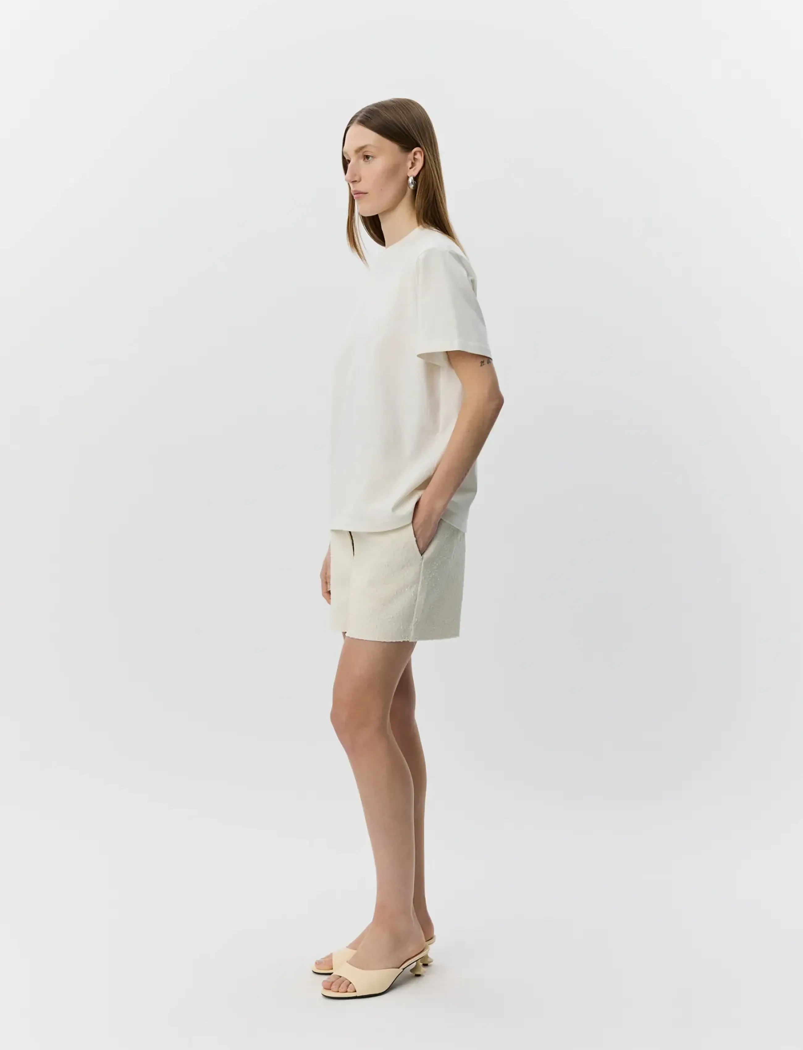 Sofie Schnoor - RIVERSW RELAXED T-SHIRT - t-shirts - white alyssum - 3