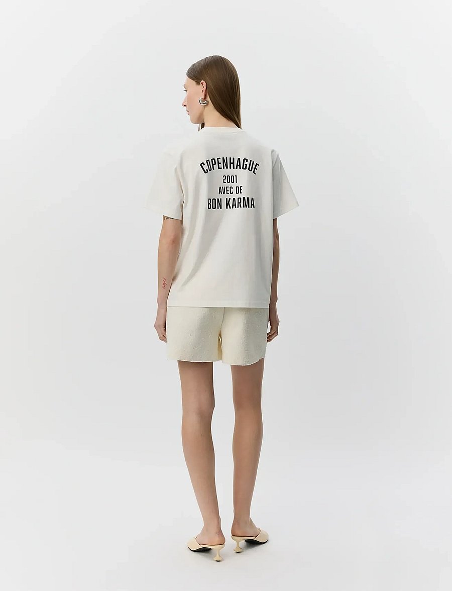Sofie Schnoor - RIVERSW RELAXED T-SHIRT - t-särgid - white alyssum - 4