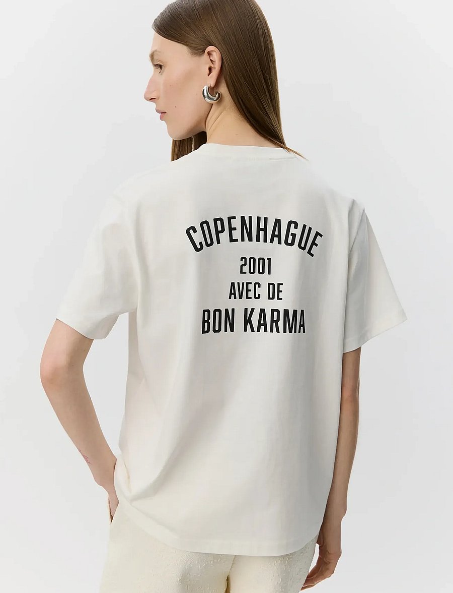 Sofie Schnoor - RIVERSW RELAXED T-SHIRT - t-särgid - white alyssum - 5