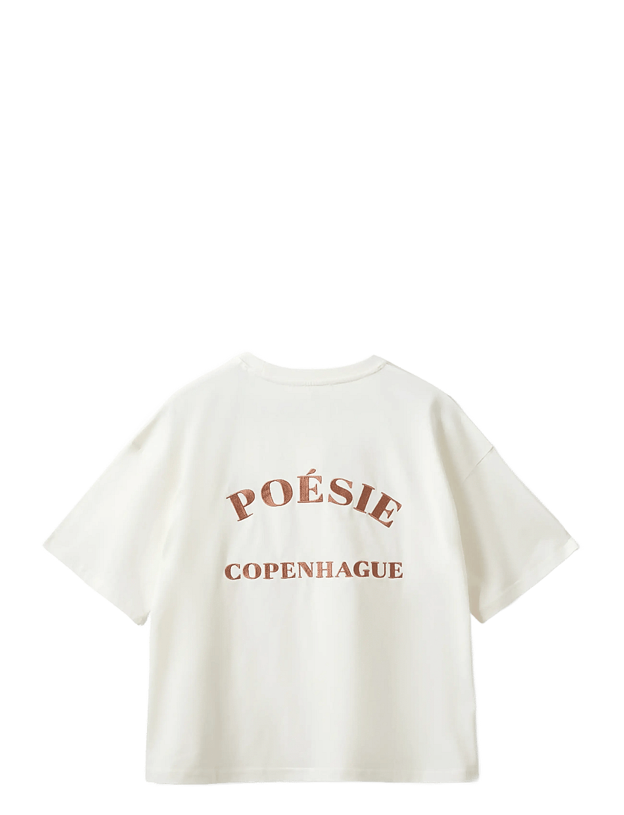 Sofie Schnoor - VERASW BOXY T-SHIRT - t-shirts - white alyssum - 2