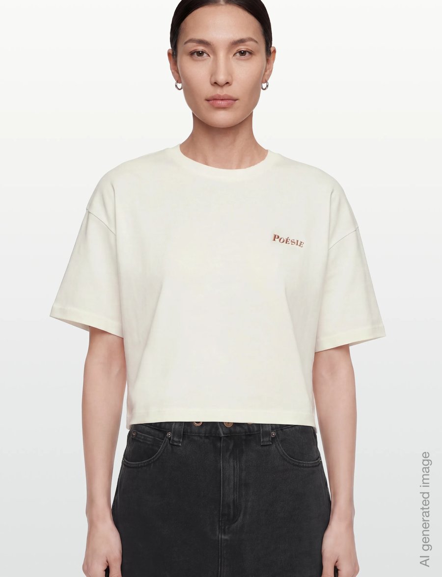 Sofie Schnoor - VERASW BOXY T-SHIRT - t-shirts - white alyssum - 3