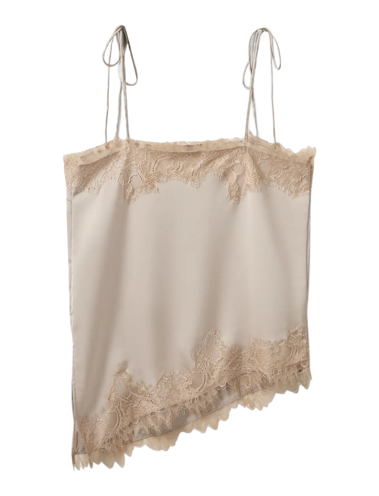 Sofie Schnoor - VIRASW LACE DETAILED TOP - Ärmellose tops - feather gray - 2