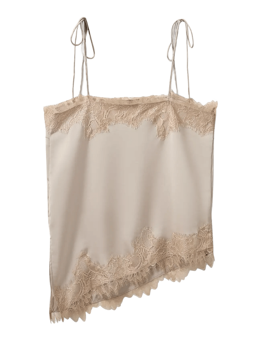 Sofie Schnoor - VIRASW LACE DETAILED TOP - Ärmellose tops - feather gray - 2