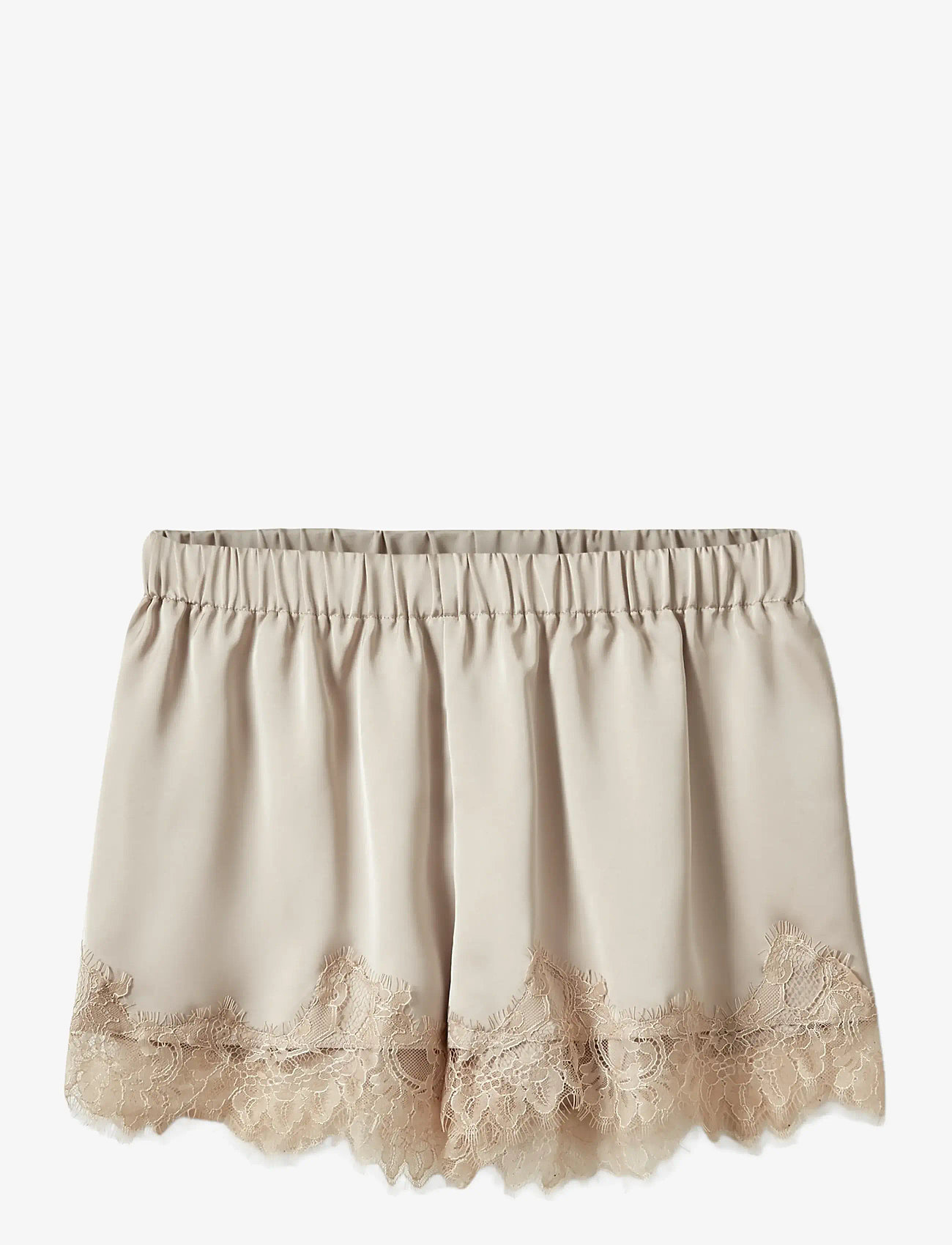 Sofie Schnoor - VADA LACE DETAILED SHORTS - natshorts - feather gray - 1