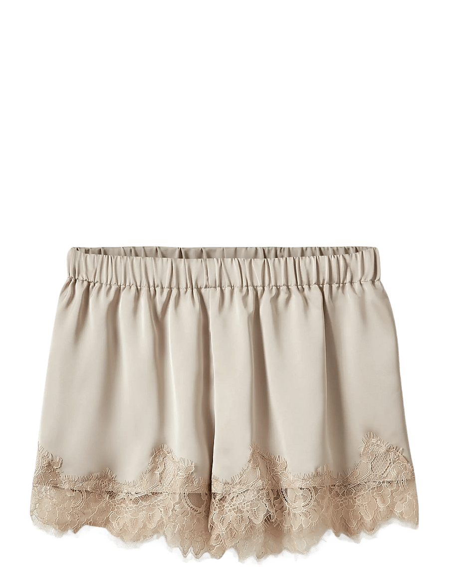 Sofie Schnoor - VADA LACE DETAILED SHORTS - szorty - feather gray - 1