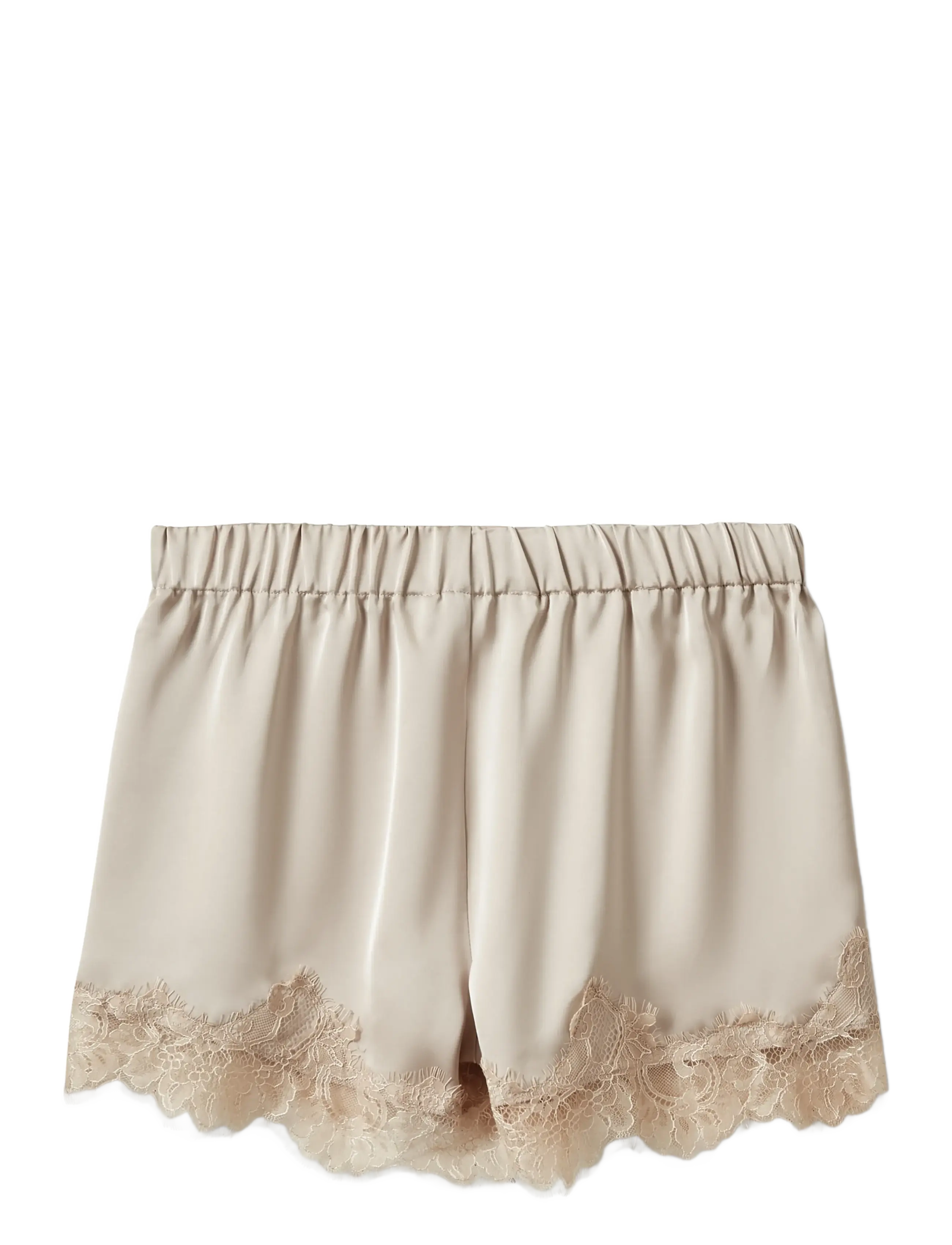Sofie Schnoor - VADA LACE DETAILED SHORTS - shorts - feather gray - 2