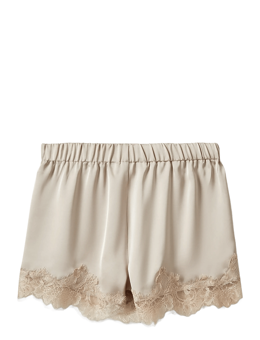 Sofie Schnoor - VADA LACE DETAILED SHORTS - szorty - feather gray - 2