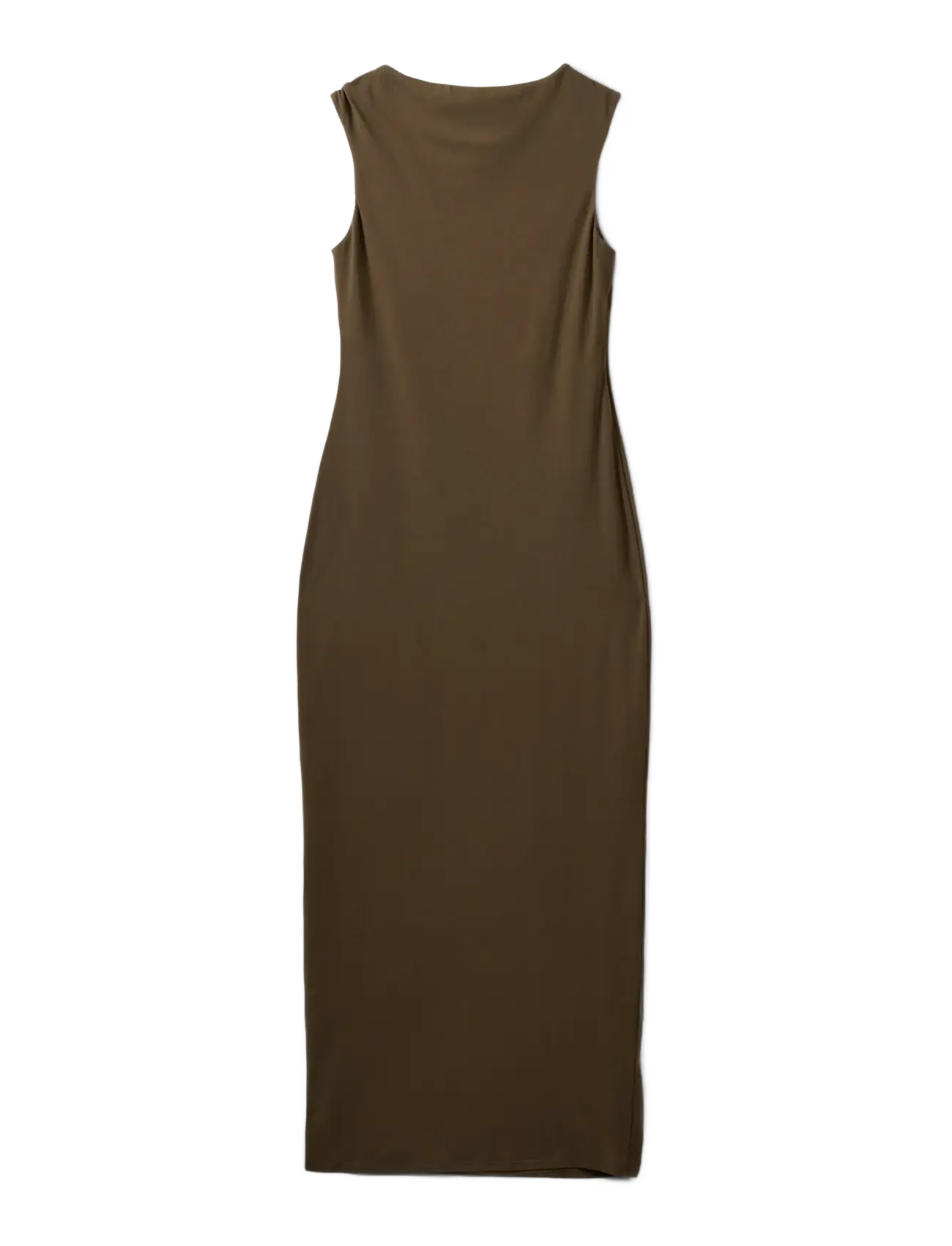Sofie Schnoor - RAGNISW JERSEY MAXI DRESS - maxi kjoler - olive brown - 2