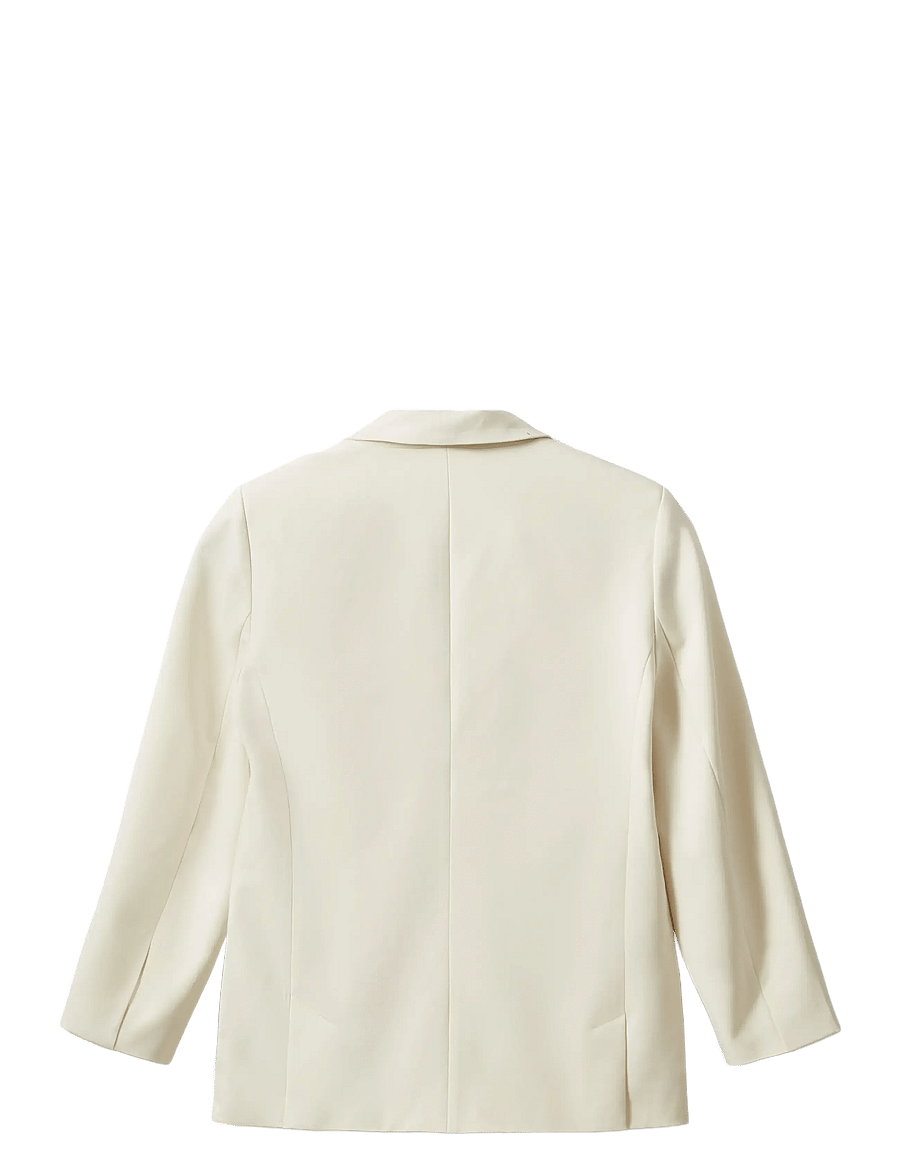 Sofie Schnoor - HARPIRSW BOXY BLAZER - zweireihige blazer - off white - 2