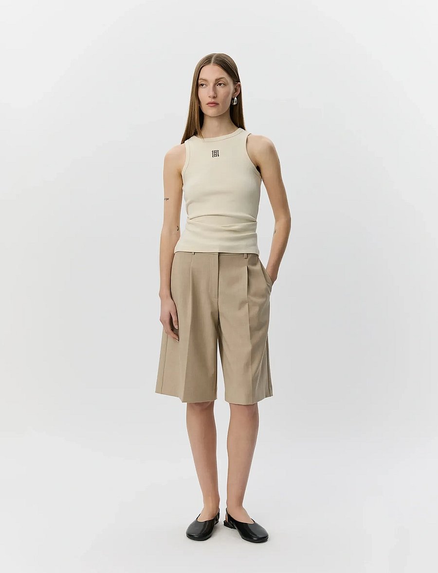 Sofie Schnoor - ELSYSW SUITING SHORTS - bermudas - light sand - 0