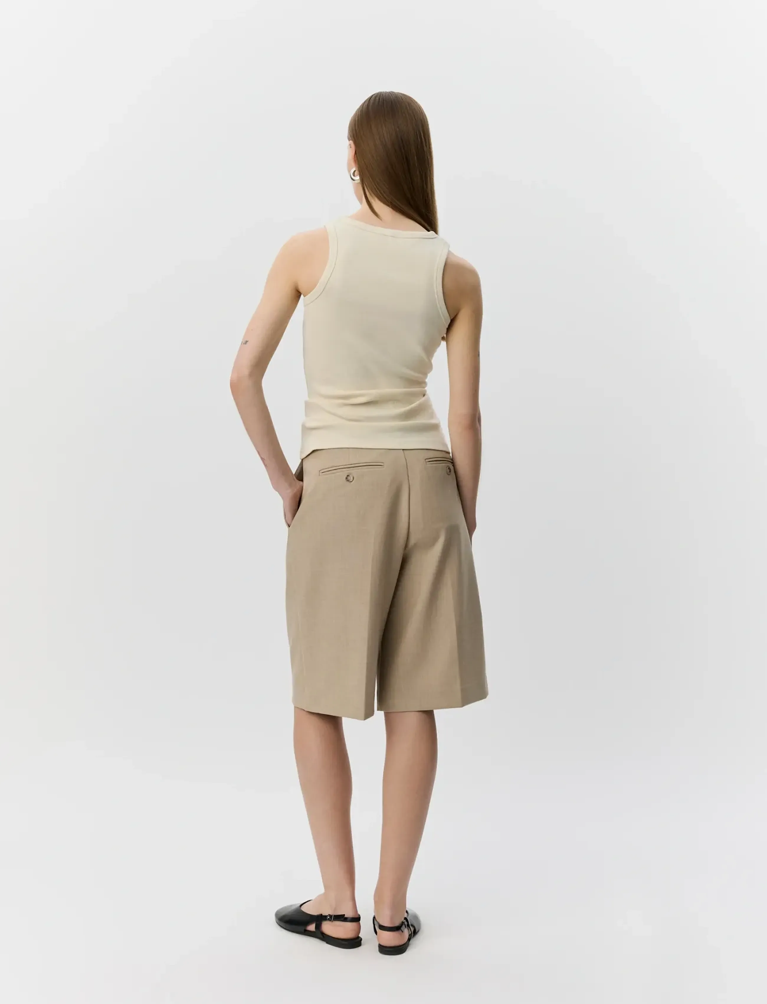 Sofie Schnoor - ELSYSW SUITING SHORTS - bermudashorts - light sand - 4