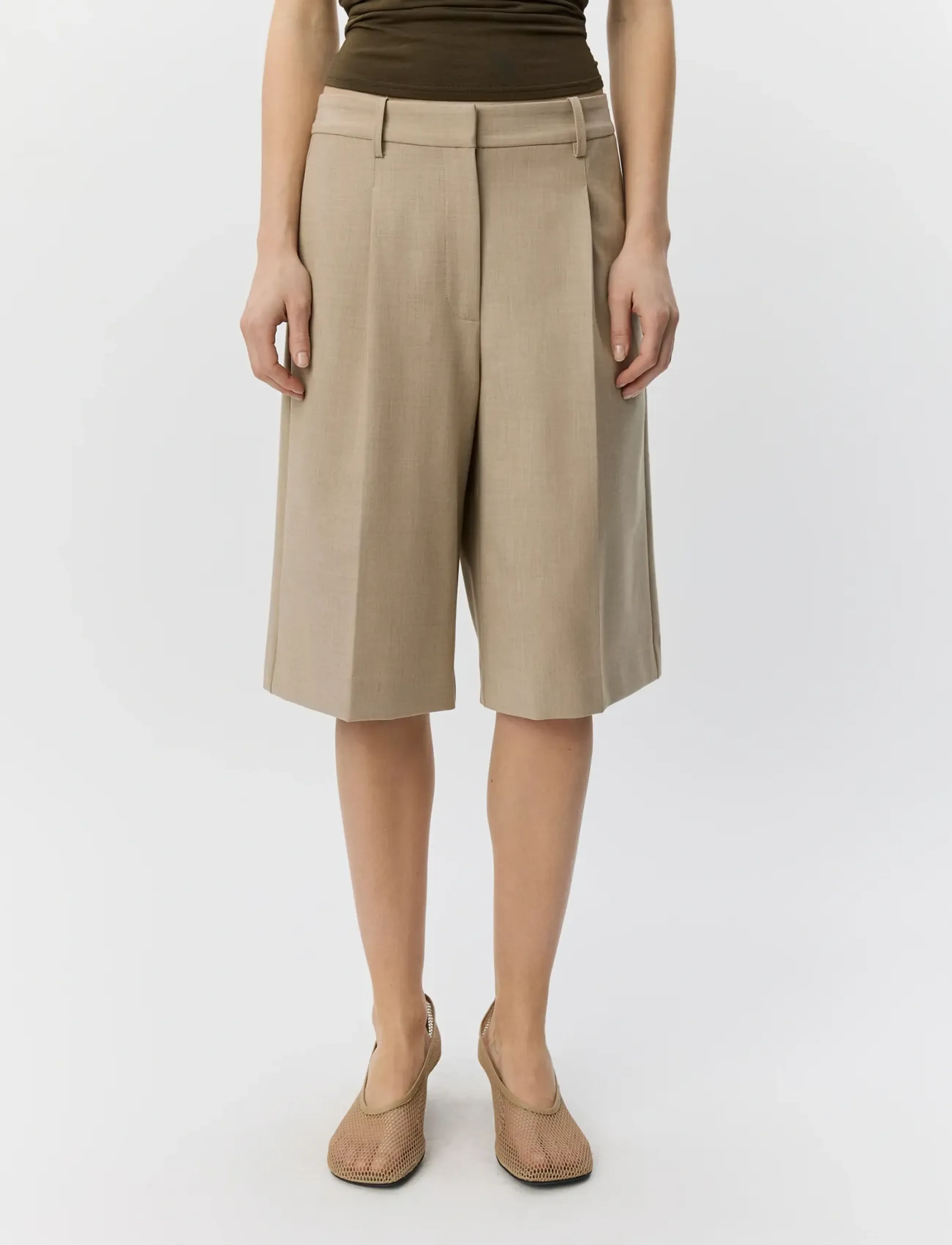 Sofie Schnoor - ELSYSW SUITING SHORTS - bermudashorts - light sand - 5