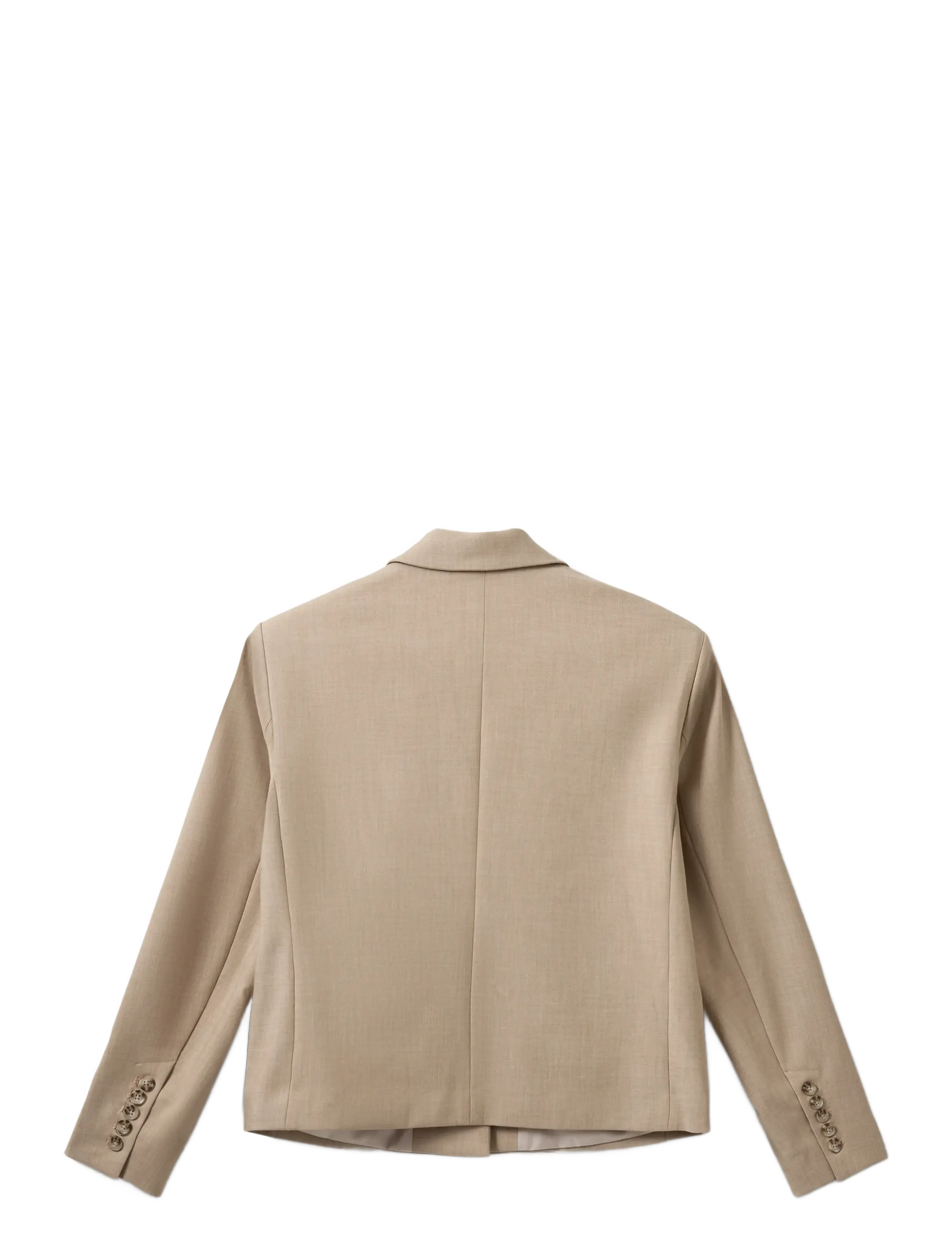Sofie Schnoor - ELLYSW SHORT BLAZER - cropped blazers - light sand - 2