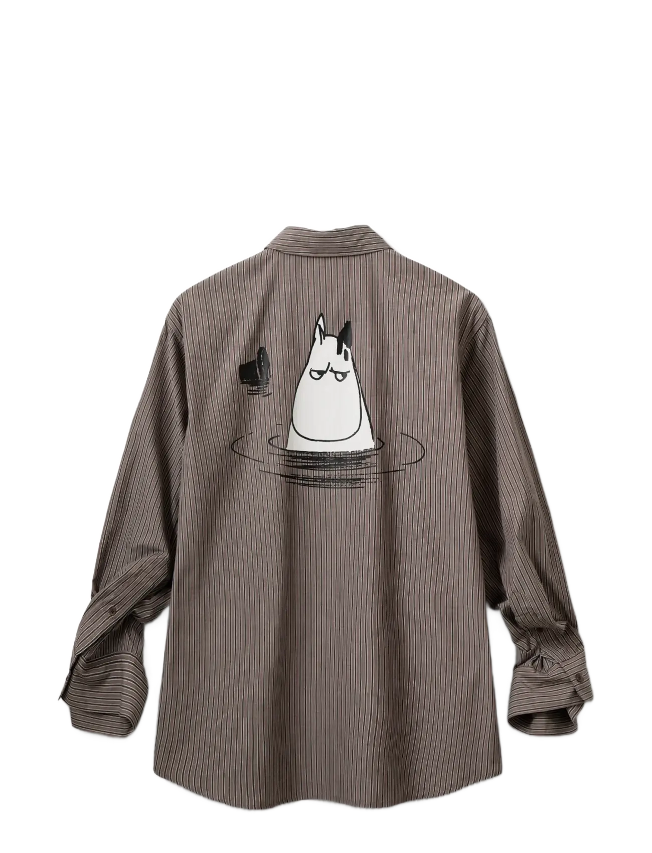 Sofie Schnoor - ABBYSW MOOMIN SHIRT - hemden - brown striped - 2