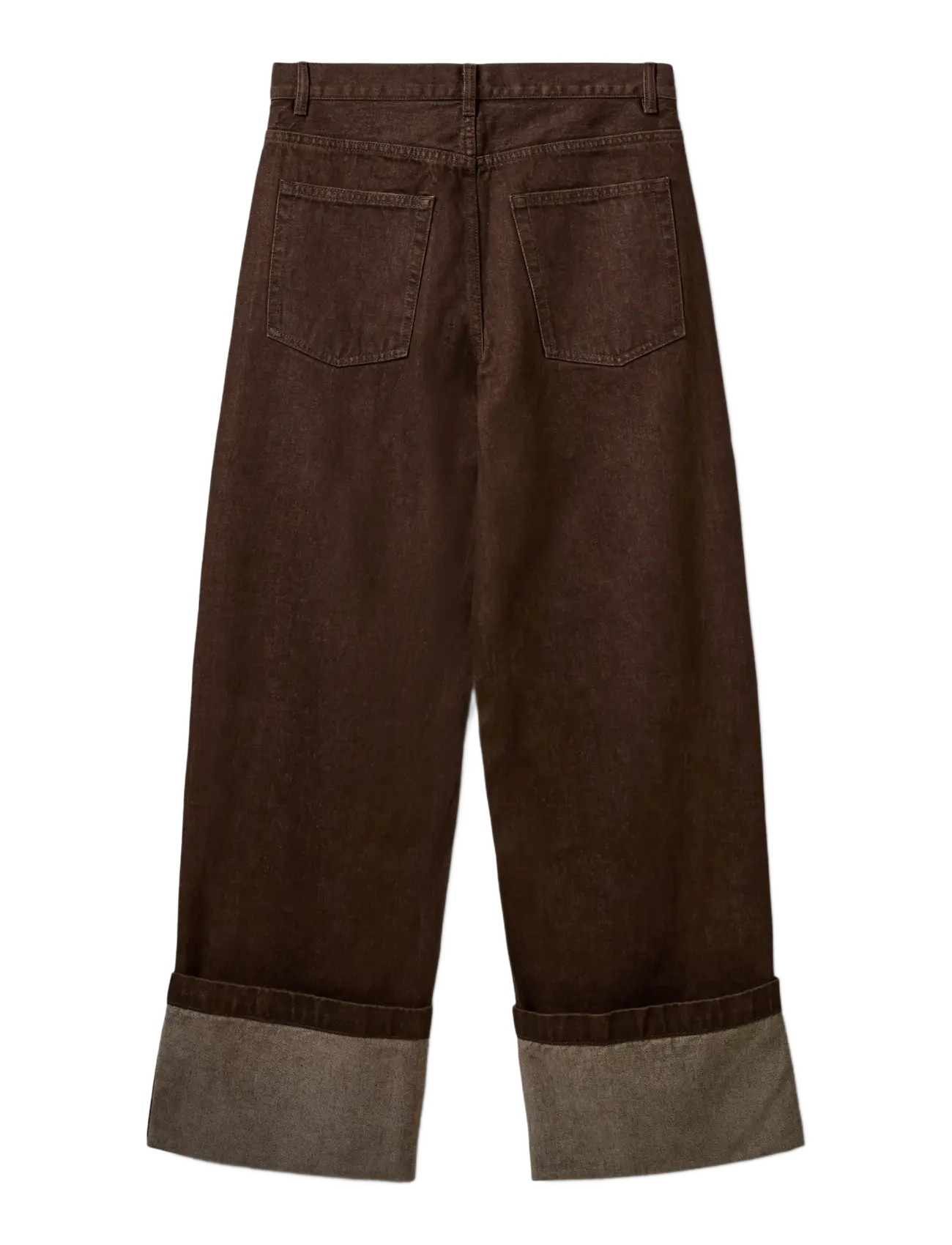 Sofie Schnoor - MISHASW FOLD UP JEANS - dark brown - 2