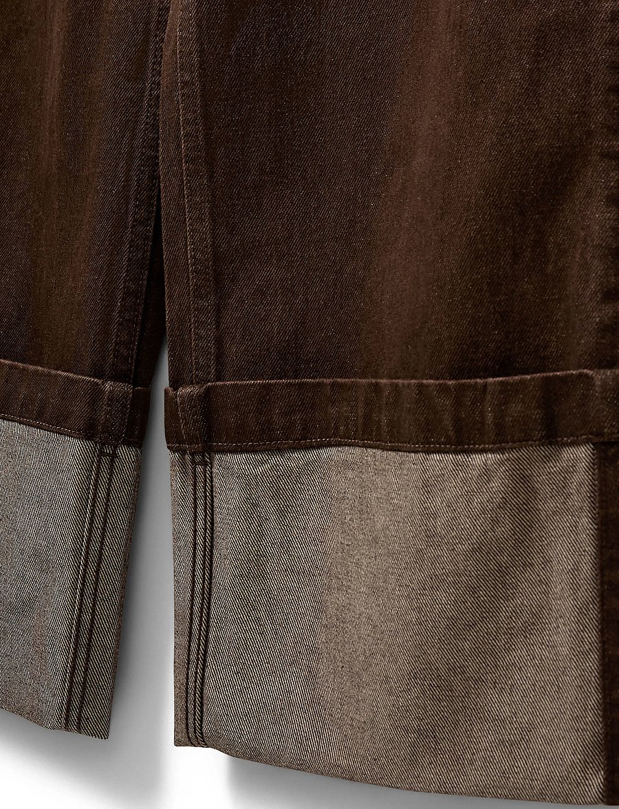 Sofie Schnoor - MISHASW FOLD UP JEANS - dark brown - 5