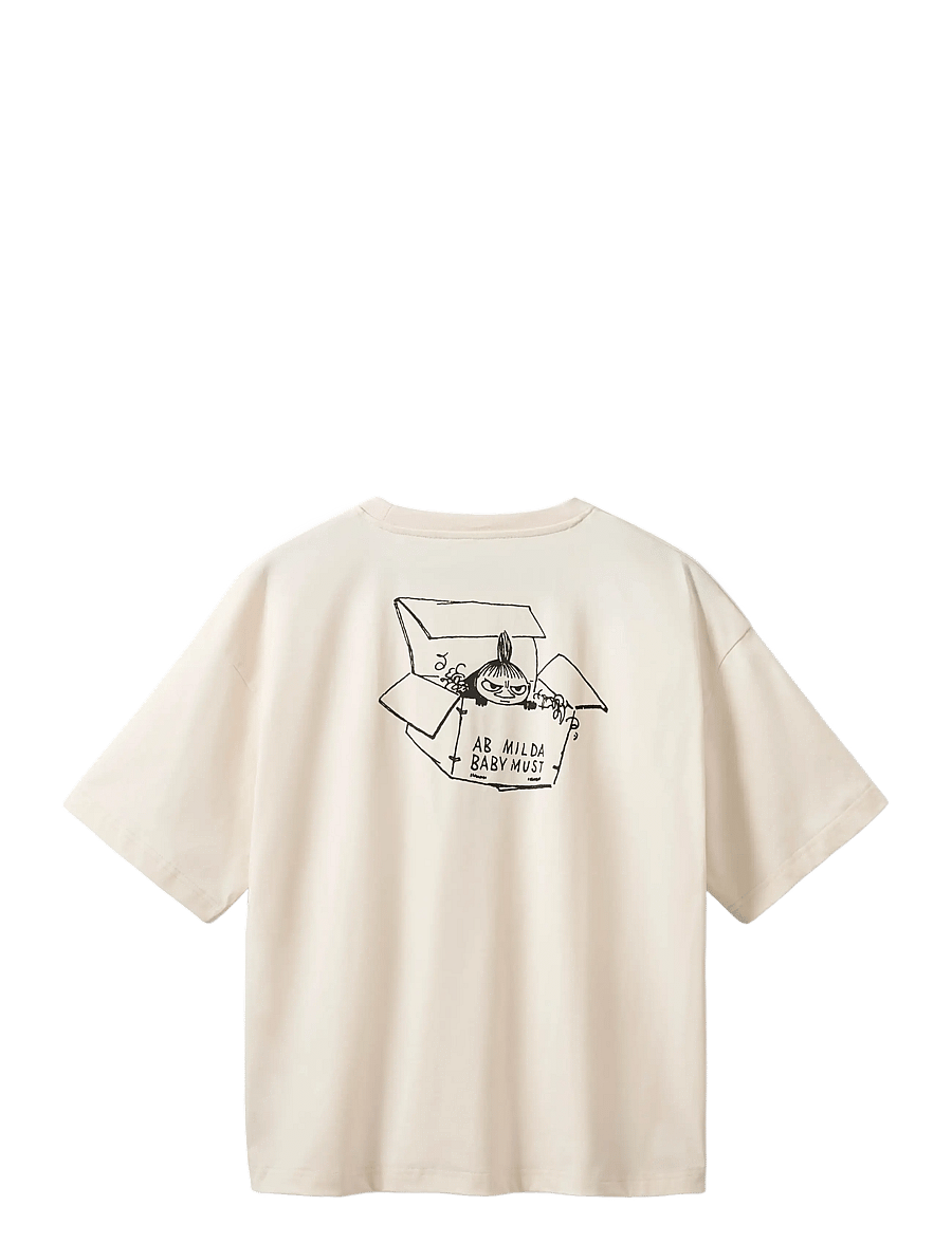 Sofie Schnoor - VERINASW MOOMIN BOXY T-SHIRT - t-shirts - off white - 2
