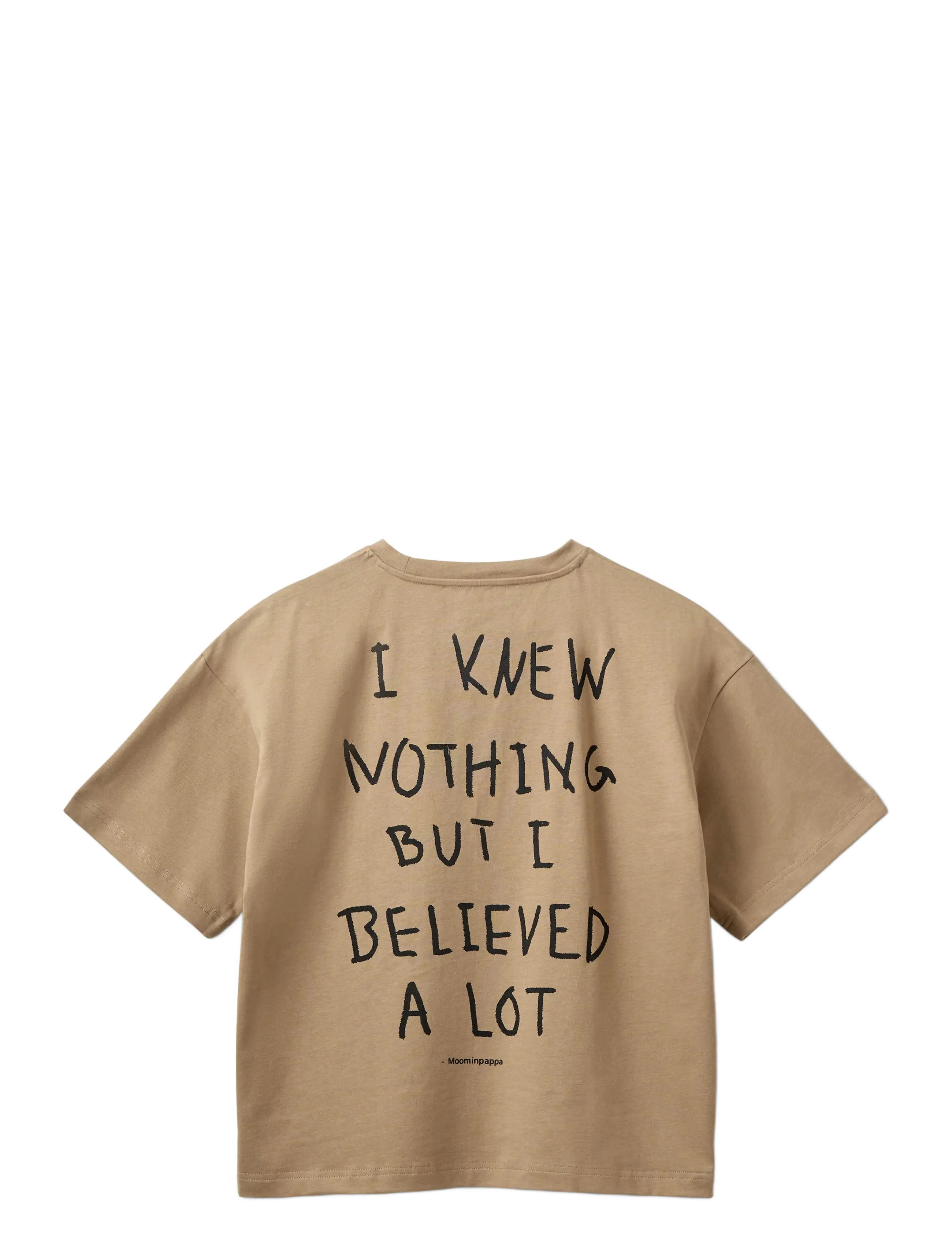 Sofie Schnoor - VERINASW MOOMIN BOXY T-SHIRT - t-shirts - sand - 2