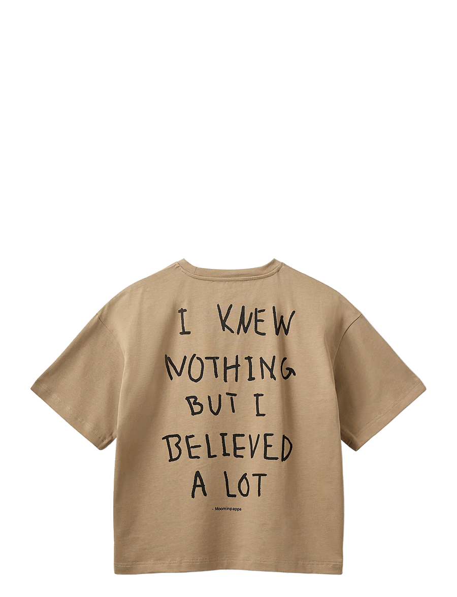 Sofie Schnoor - VERINASW MOOMIN BOXY T-SHIRT - t-shirts - sand - 2