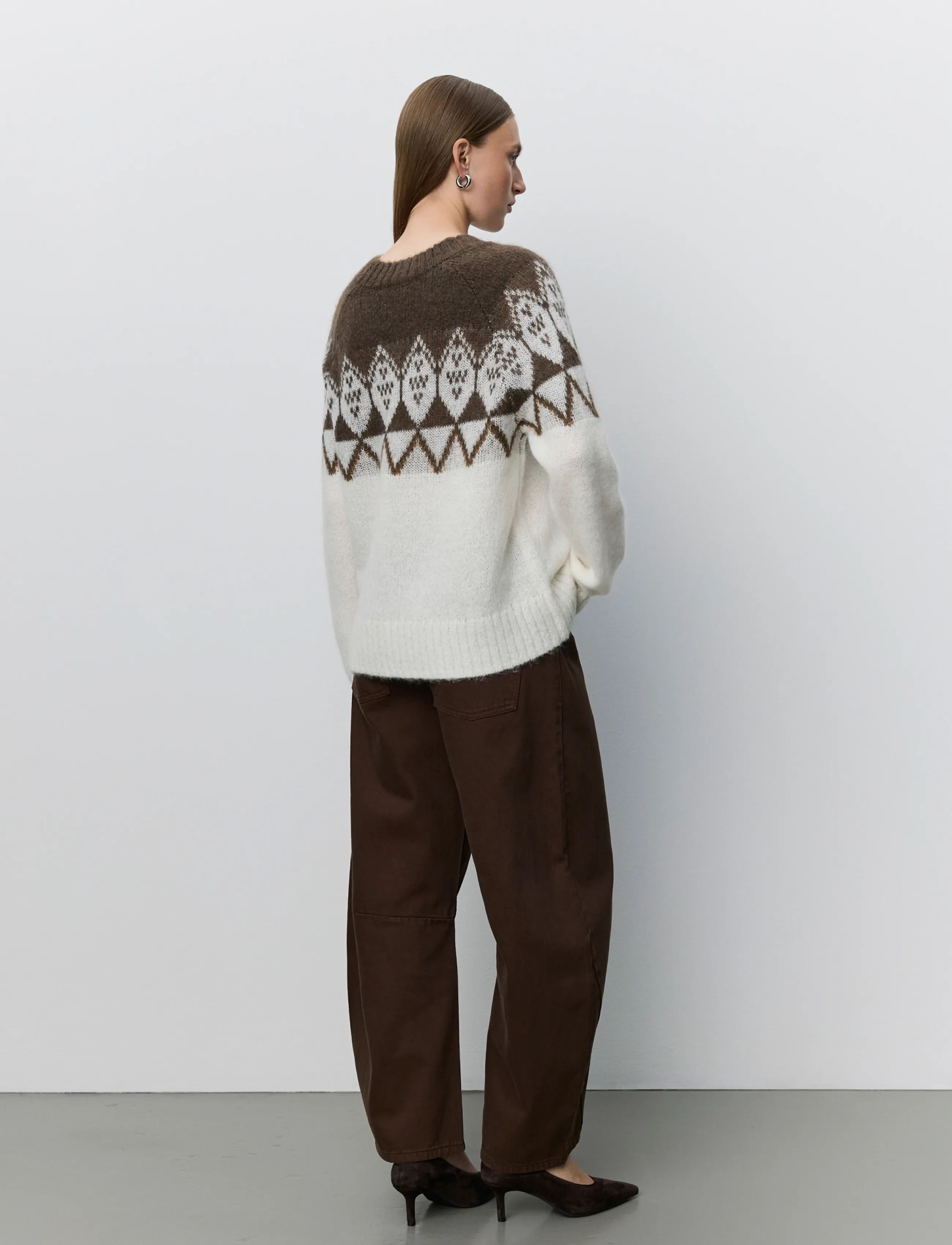 Allegrasw V-Neck Knit Sweater