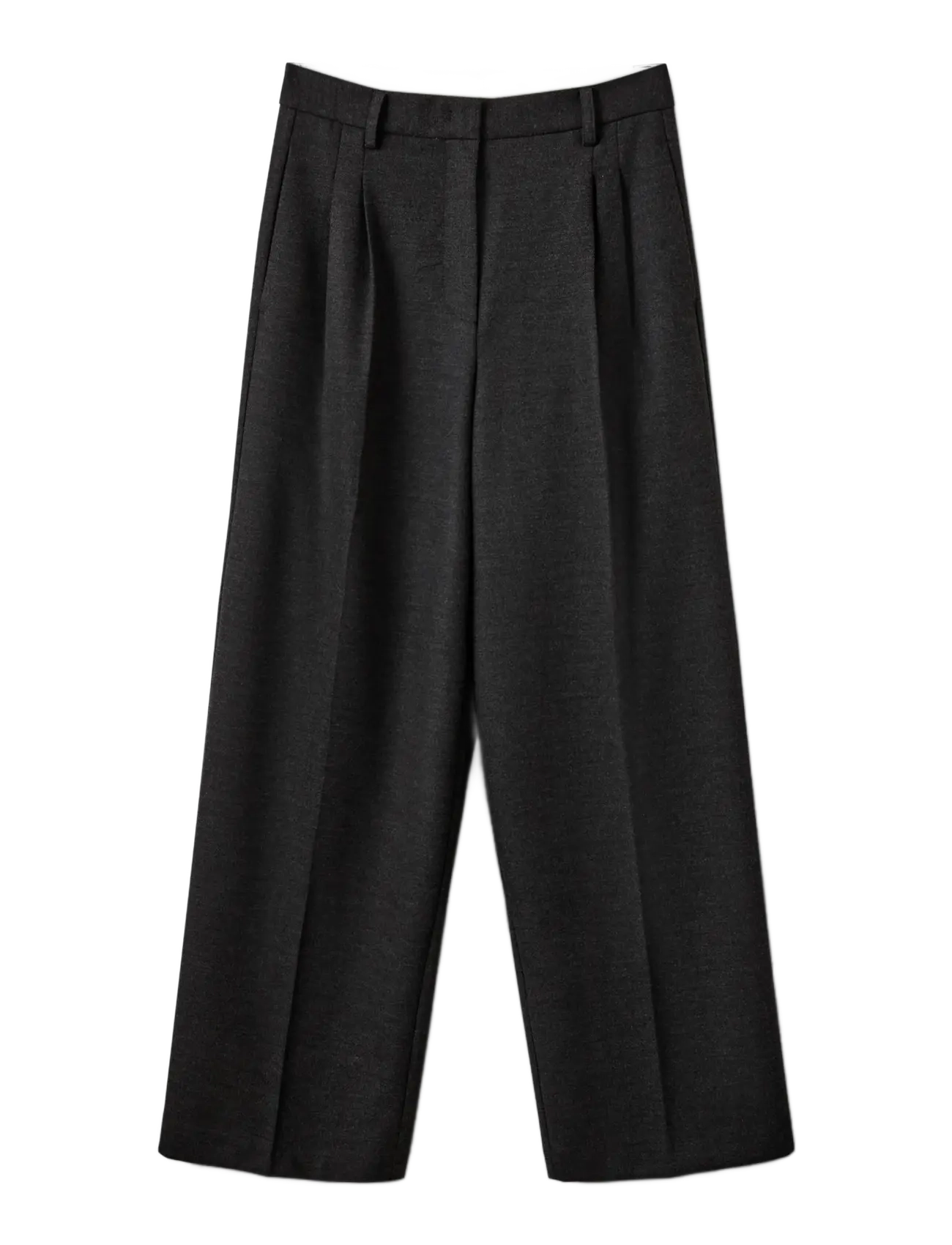 Sofie Schnoor - ROSALINDASW WIDE LEG TROUSERS - anzugshosen - dark grey - 1