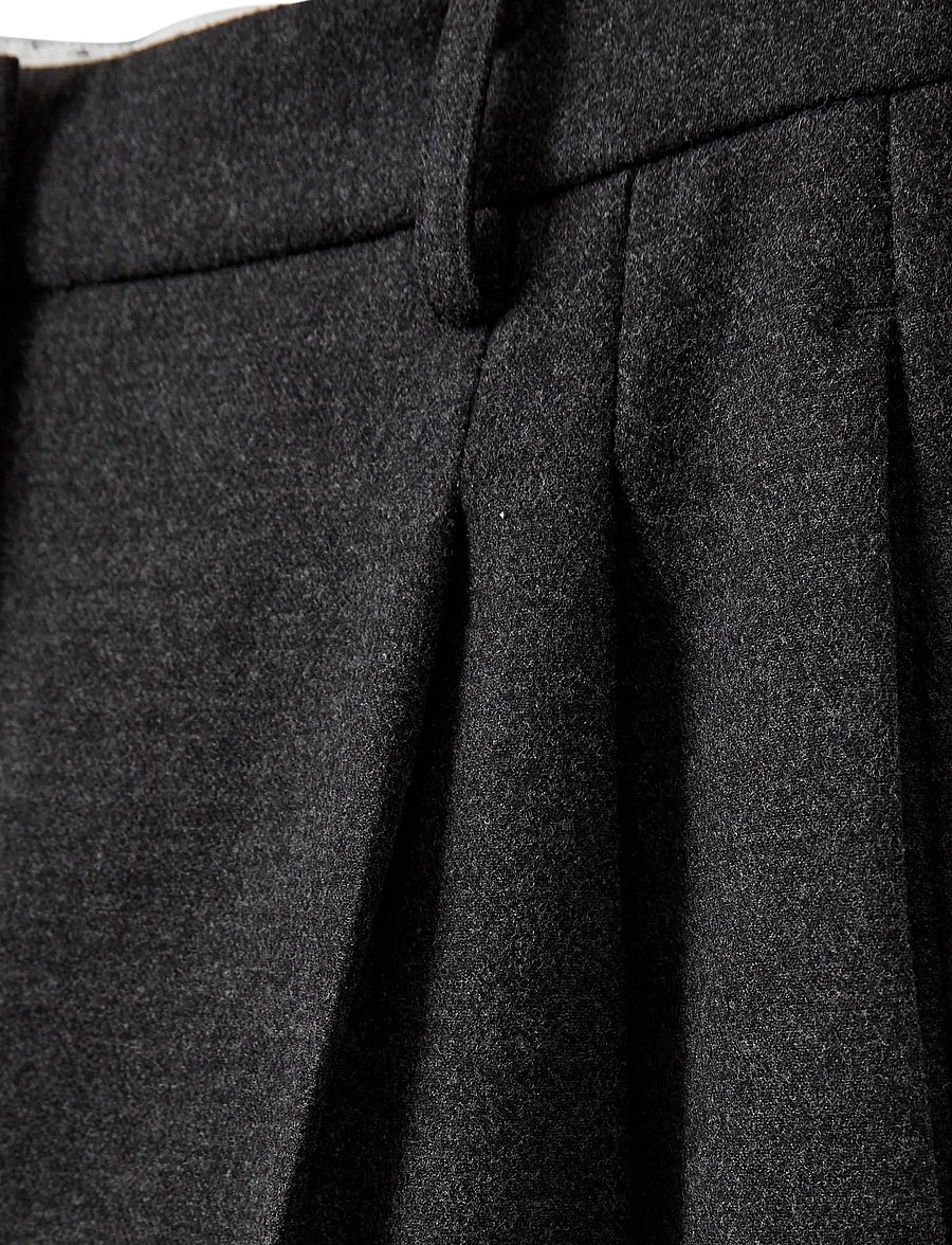 Sofie Schnoor - ROSALINDASW WIDE LEG TROUSERS - anzugshosen - dark grey - 5