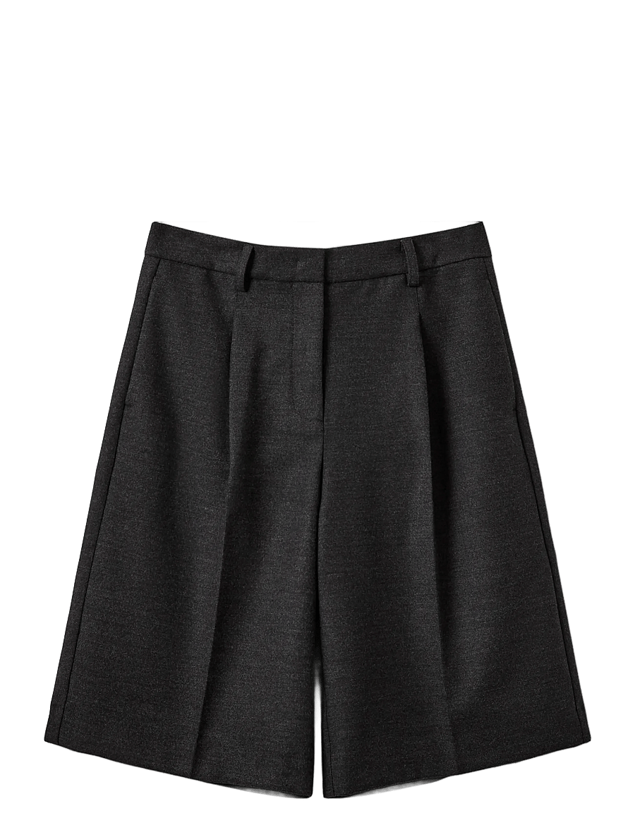 Sofie Schnoor - ELSYSW BERMUDA SUITING SHORTS - bermudashorts - dark grey - 1