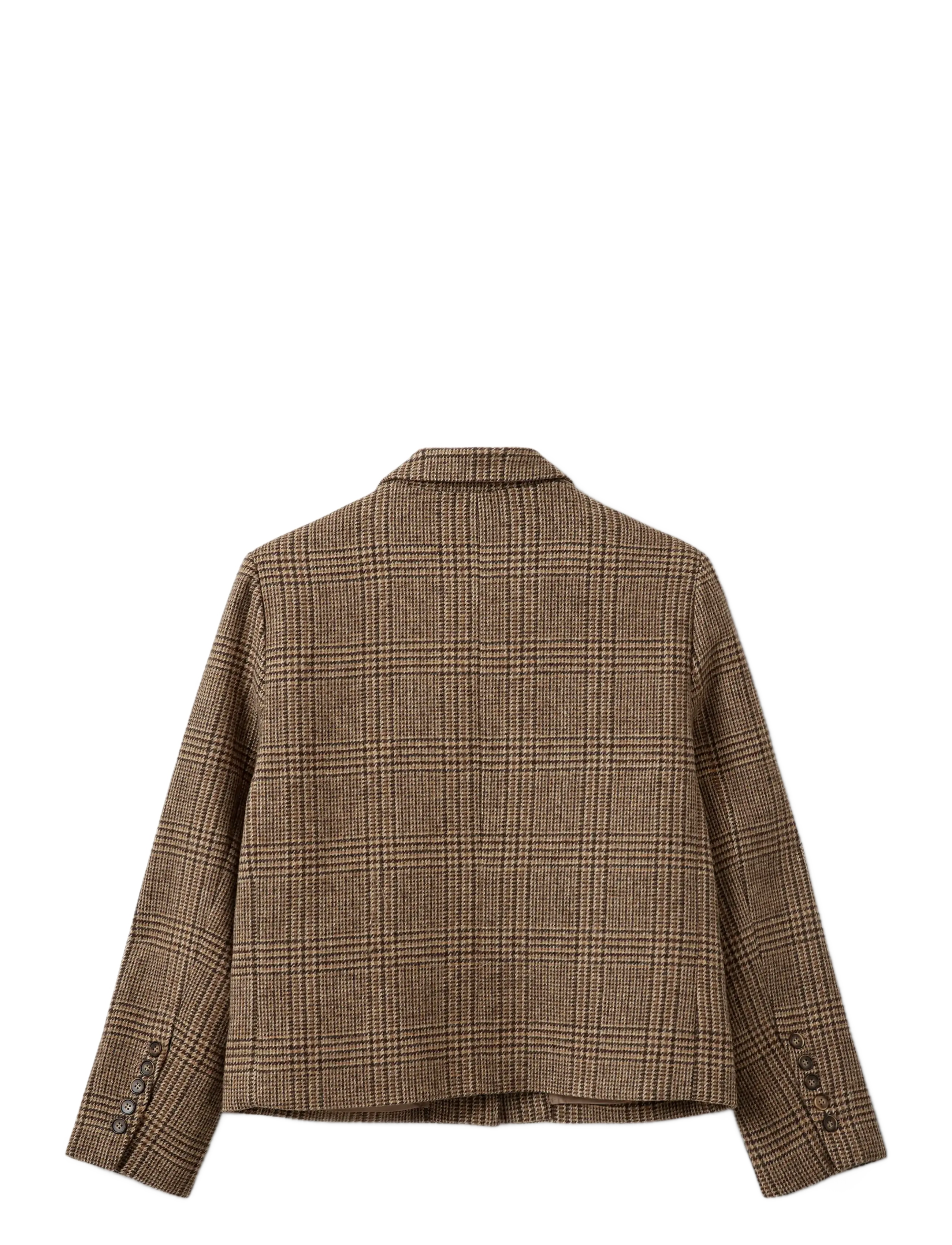 Sofie Schnoor - ELLYSW SHORT BLAZER - brown check - 2
