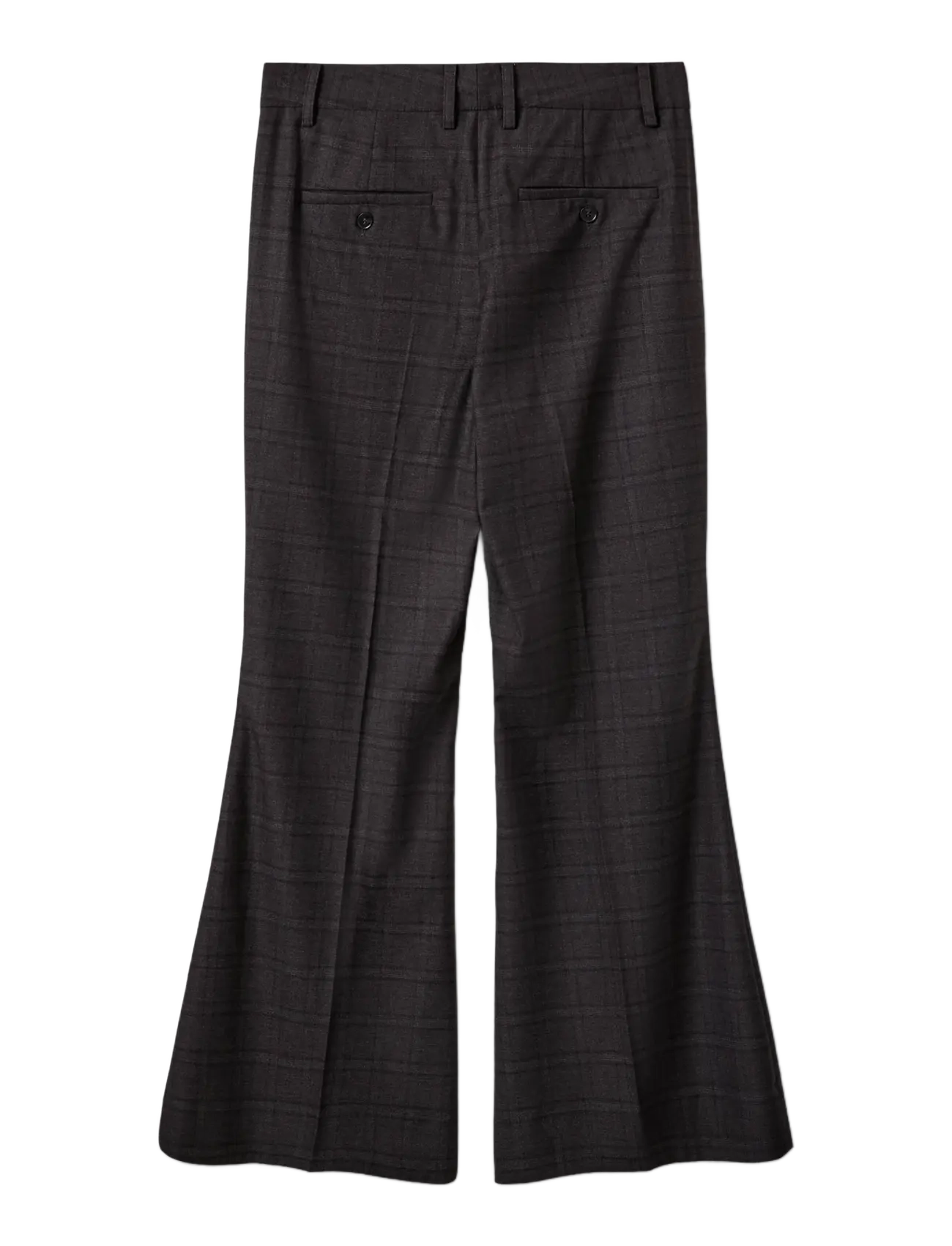 Sofie Schnoor - FLARISSW CHECKED FLARED TROUSERS - schlaghosen - grey check - 2