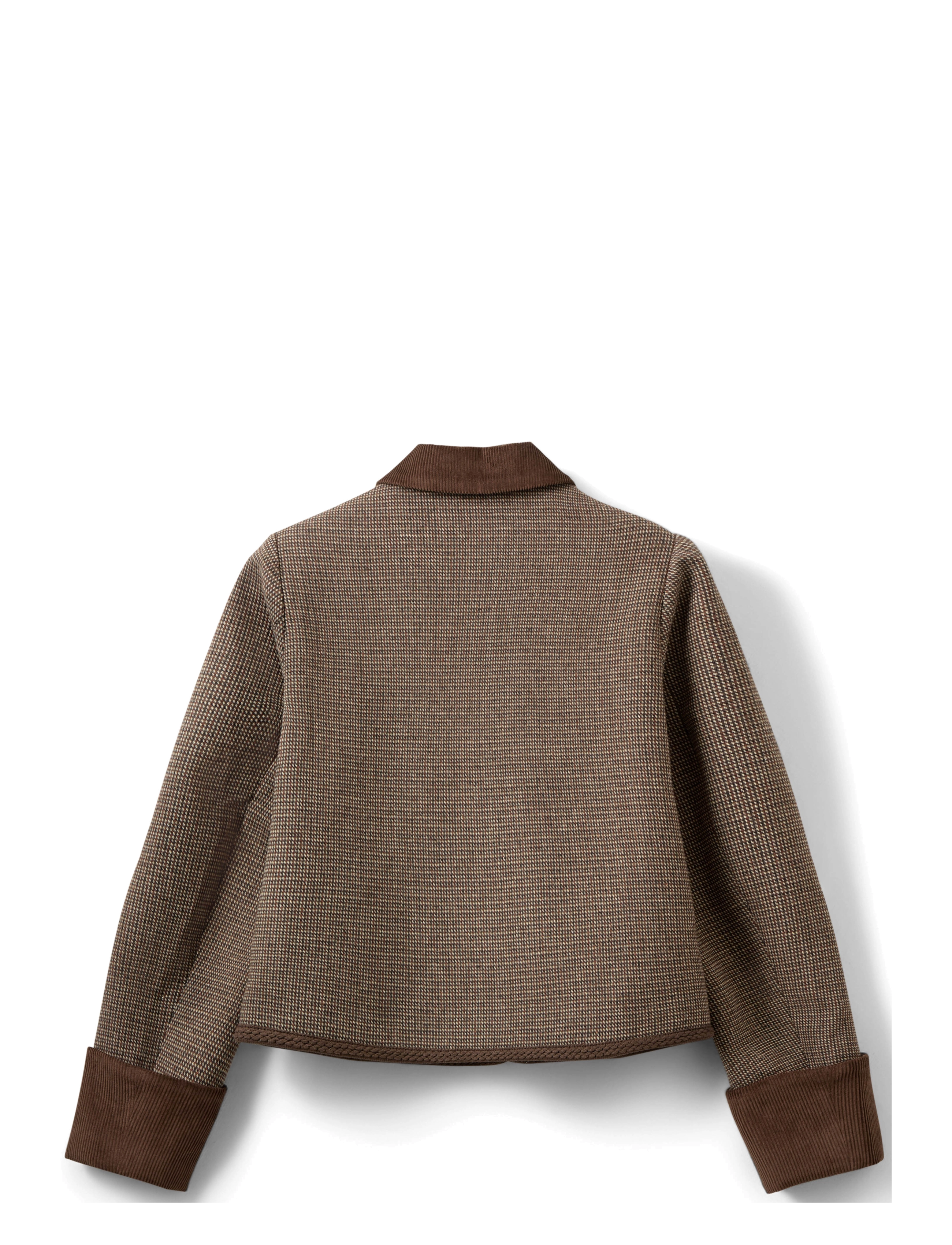 Sofie Schnoor - KAMIKKASW SHORT JACKET - frühlingsjacken - brown check - 2