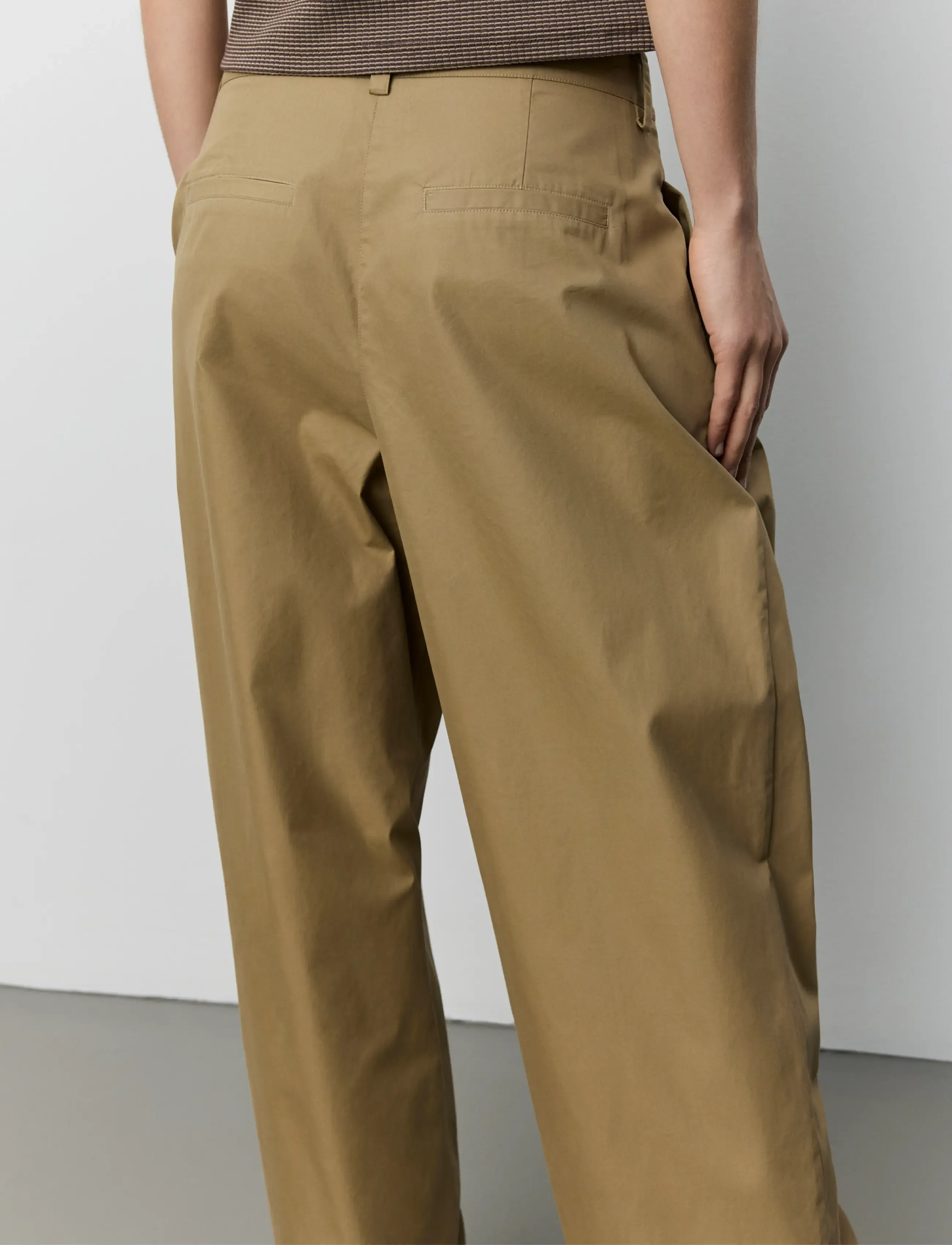 Sofie Schnoor - TAMARASW BARREL TROUSERS - hosen mit geradem bein - light brown - 4