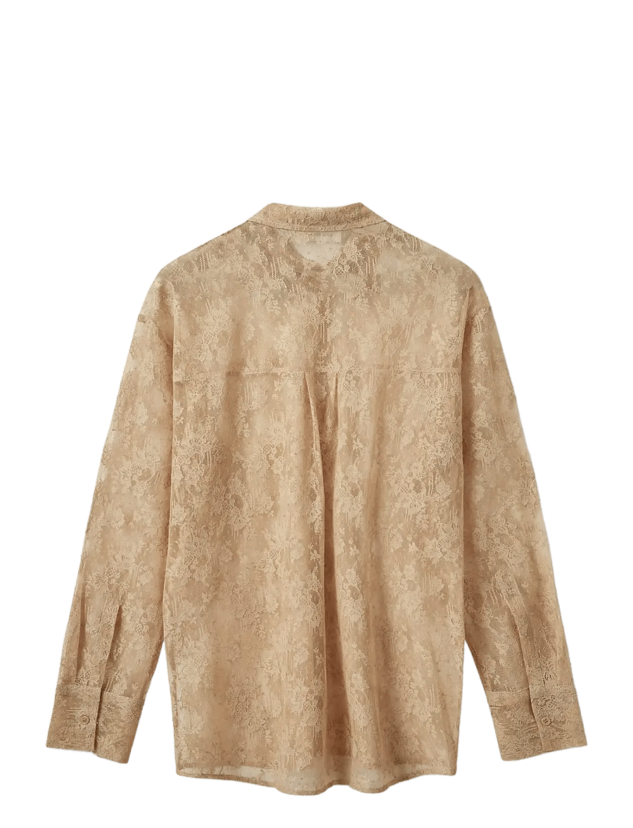 Sofie Schnoor - SYLVINESW DISTRESSED SHIRT - langærmede skjorter - sand - 2
