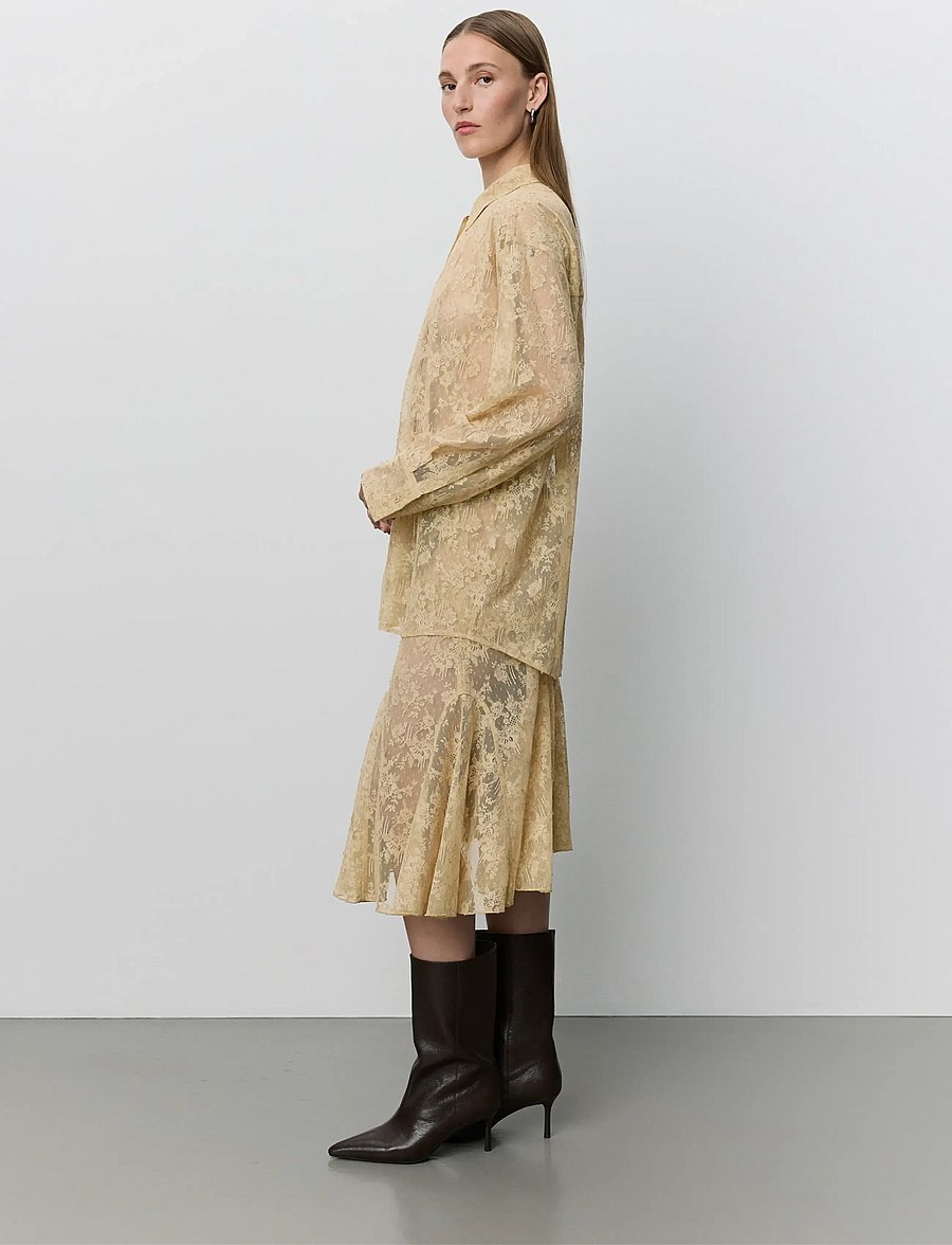 Sofie Schnoor - SYLVINESW DISTRESSED SHIRT - langærmede skjorter - sand - 3