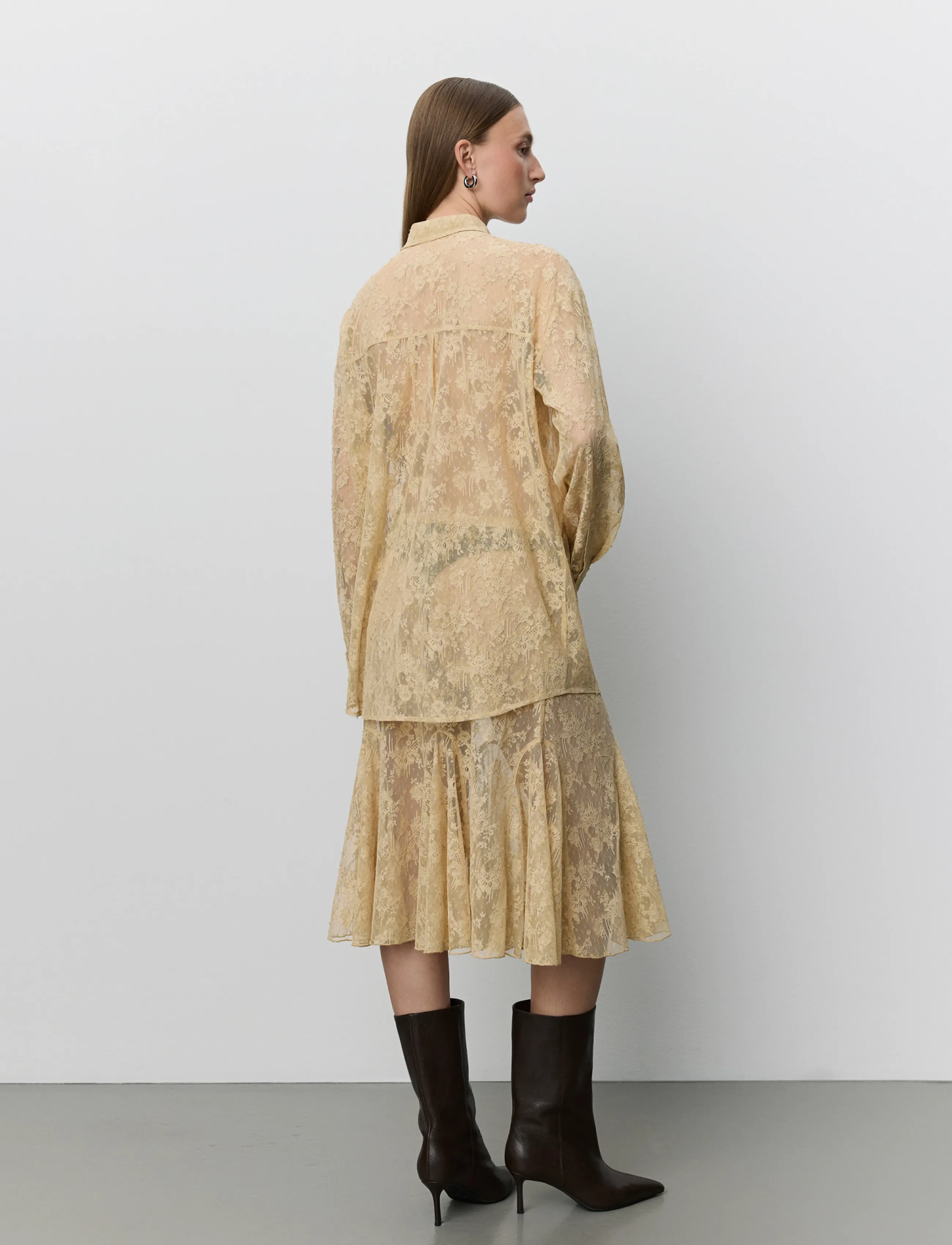 Sofie Schnoor - SYLVINESW DISTRESSED SHIRT - langærmede skjorter - sand - 5