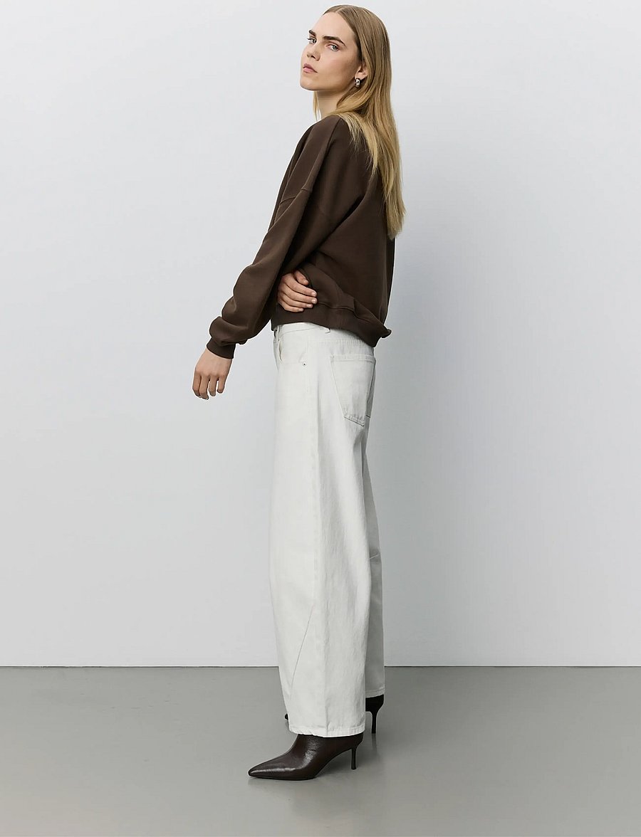 Sofie Schnoor - PAROSSW OVERSIZED SWEATSHIRT - dark brown - 0