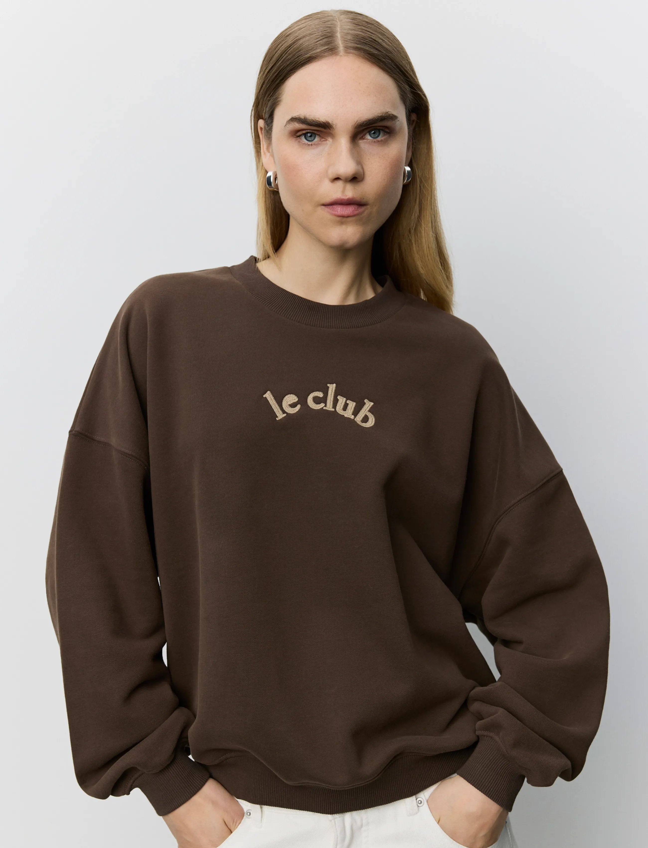 Sofie Schnoor - PAROSSW OVERSIZED SWEATSHIRT - dark brown - 3