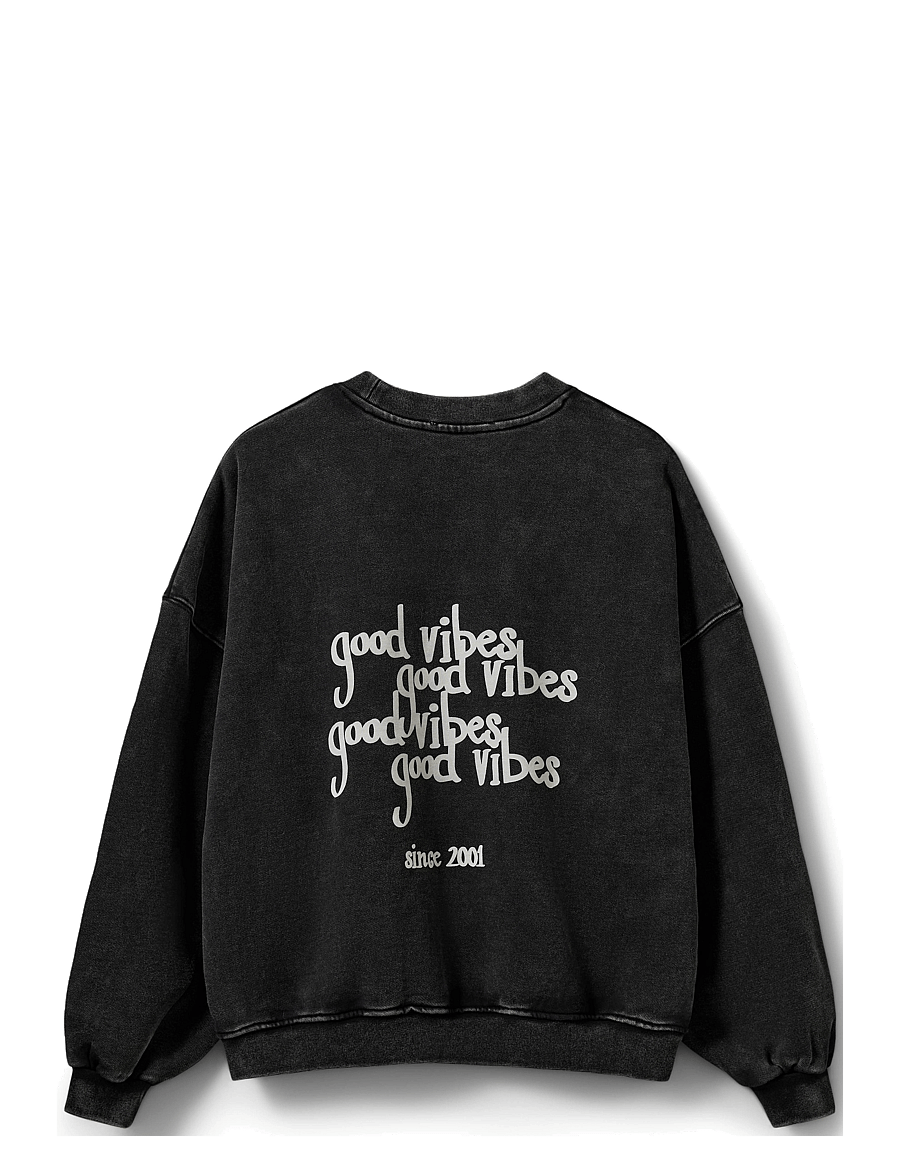 Sofie Schnoor - PAROSSW OVERSIZED SWEATSHIRT - washed black - 2