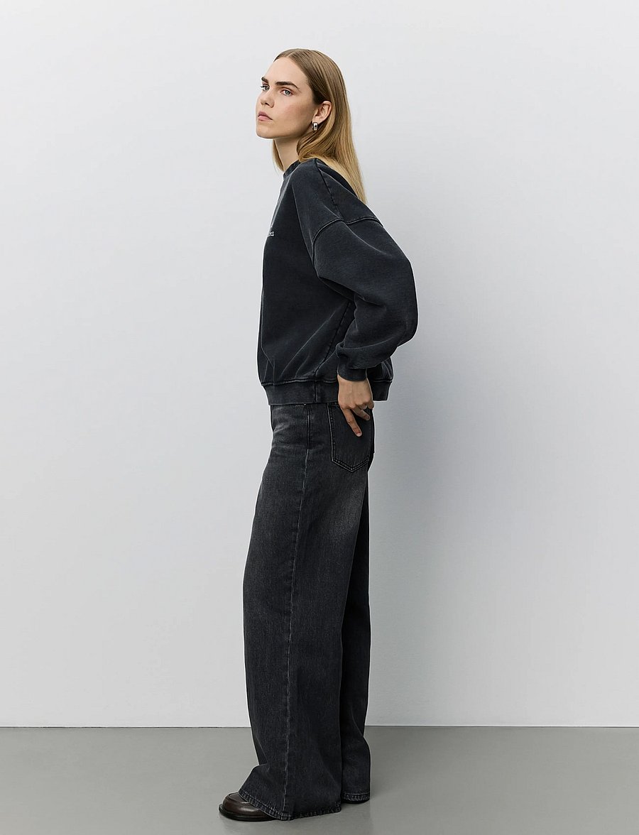Sofie Schnoor - PAROSSW OVERSIZED SWEATSHIRT - washed black - 3
