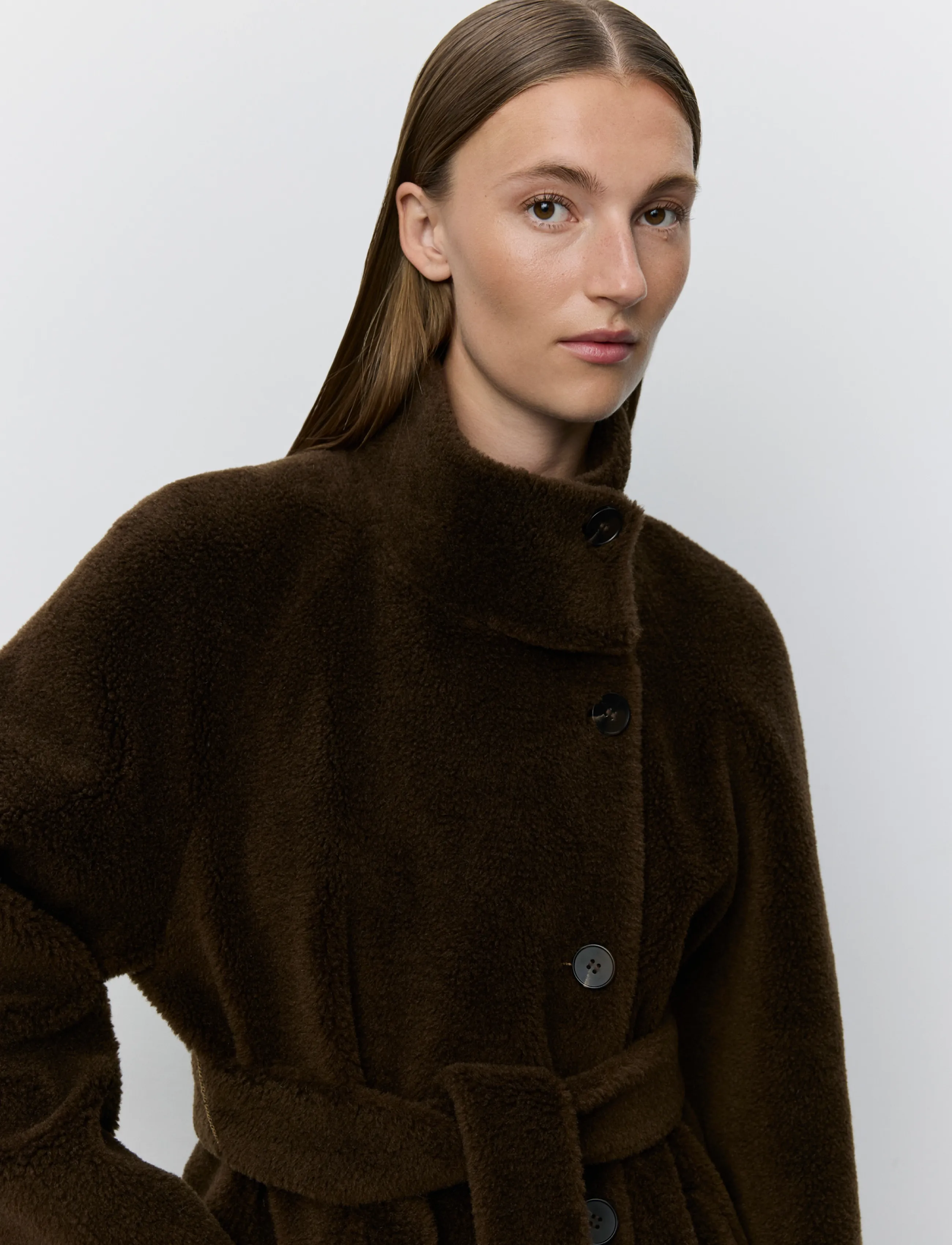 Margitsw Wool Fur Coat