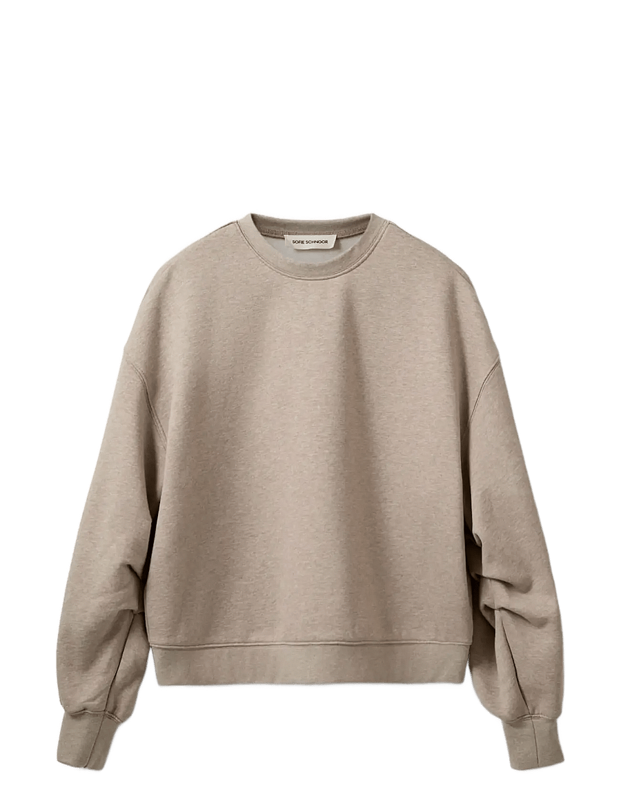 Sofie Schnoor - OTILASW PRINTED SWEATSHIRT - sweatshirts - light brown - 1