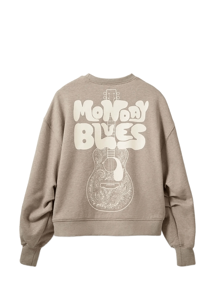 Sofie Schnoor - OTILASW PRINTED SWEATSHIRT - sweatshirts - light brown - 2