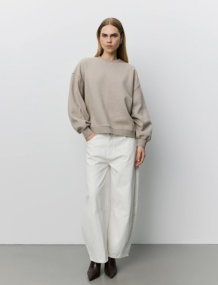 Sofie Schnoor - OTILASW PRINTED SWEATSHIRT - sweatshirts - light brown - 3