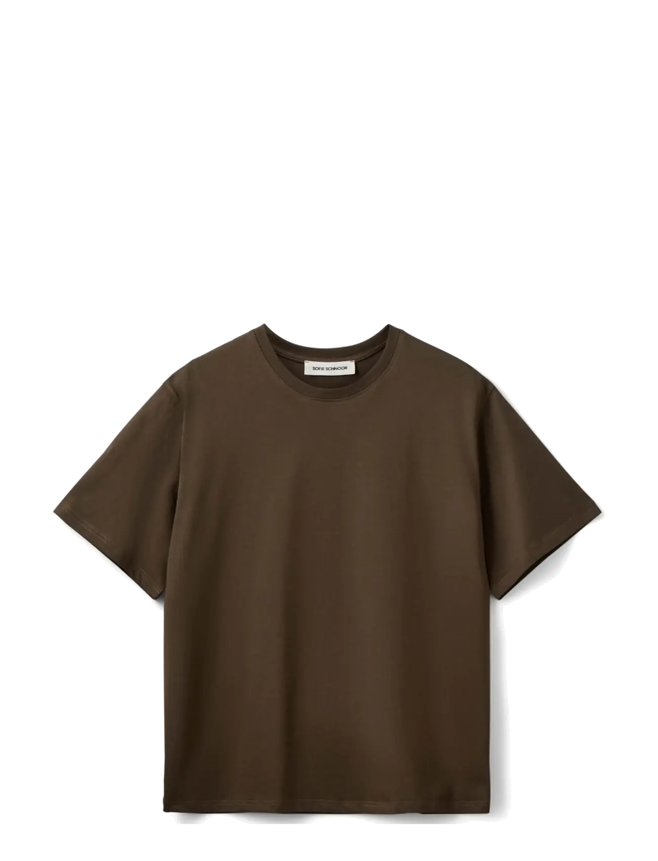 Sofie Schnoor - MAESW OVERSIZED T-SHIRT - intense brown - 1