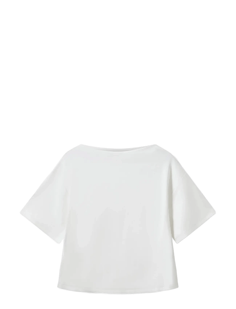 Sofie Schnoor - TEASW BOATNECK T-SHIRT - t-shirts - off white - 1