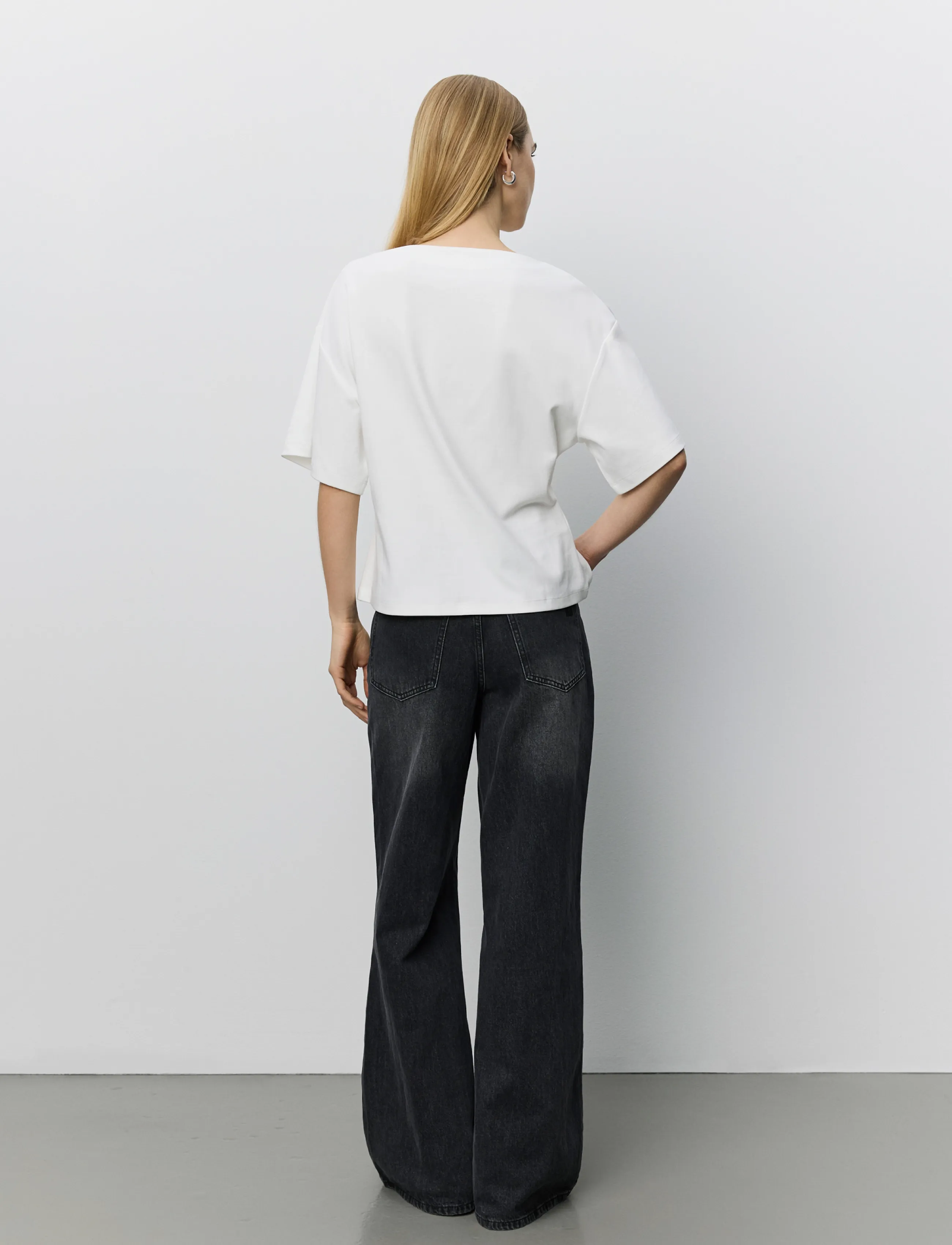 Sofie Schnoor - TEASW BOATNECK T-SHIRT - t-shirts - off white - 3