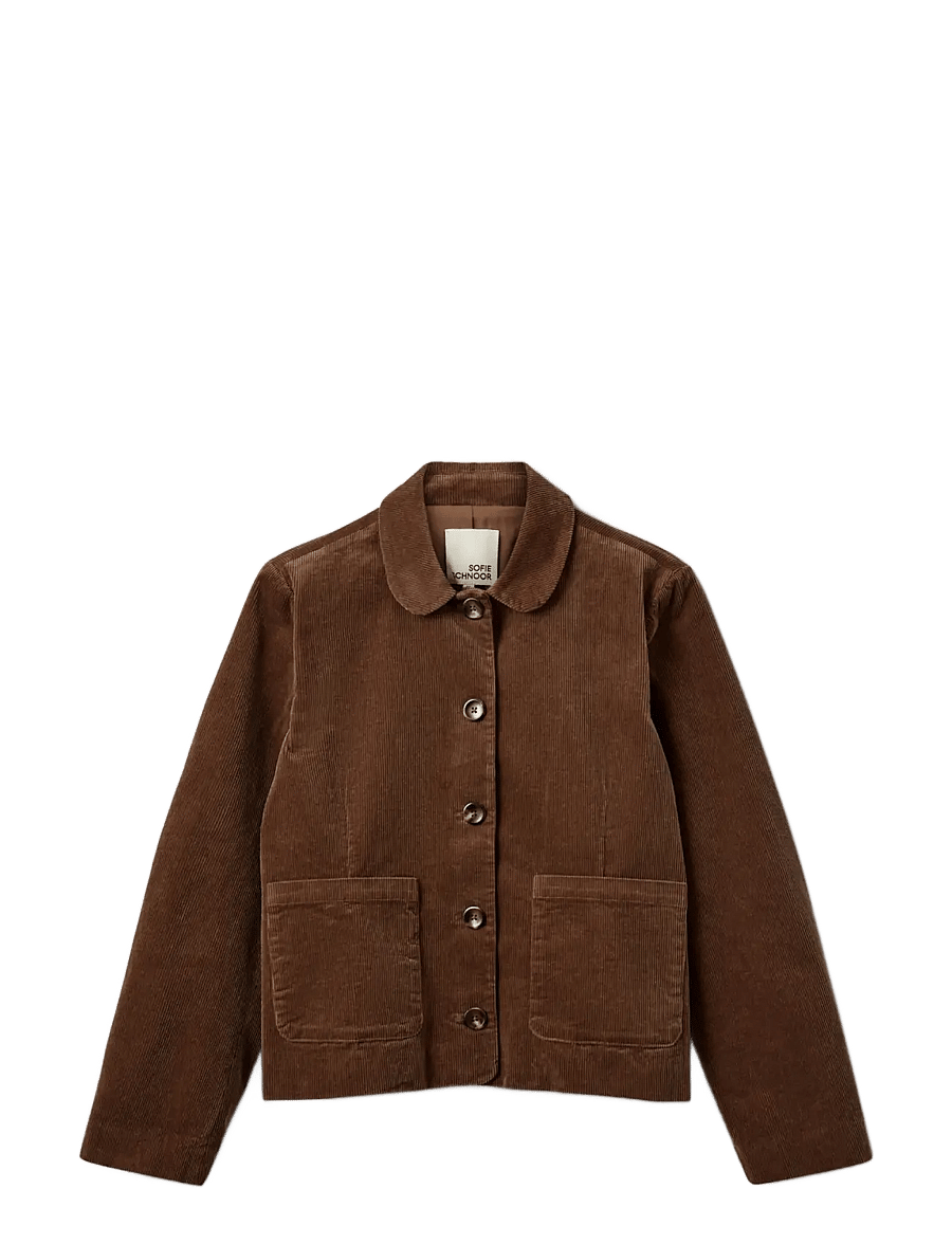 Sofie Schnoor - ZURISW CORDUROY JACKET - forårsjakker - brown - 1