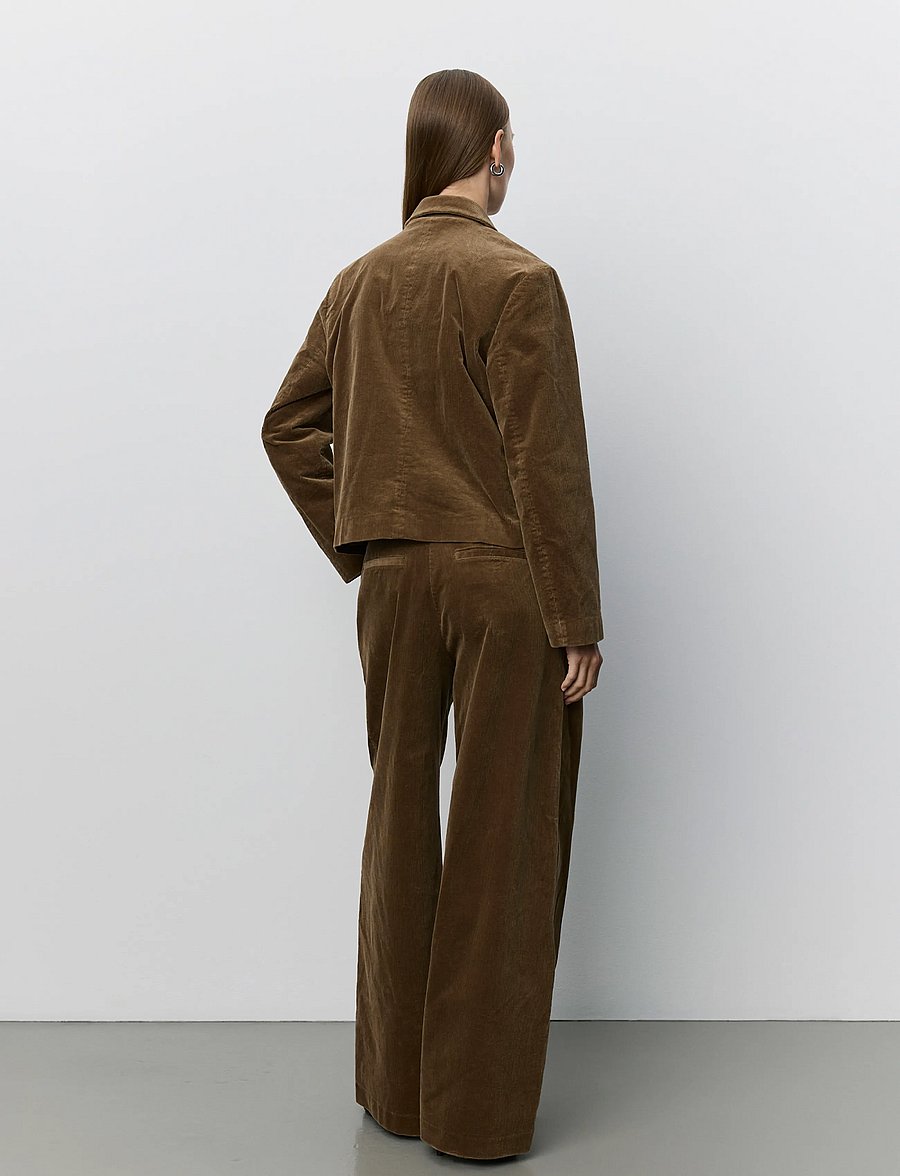 Sofie Schnoor - ZURISW CORDUROY JACKET - forårsjakker - brown - 5