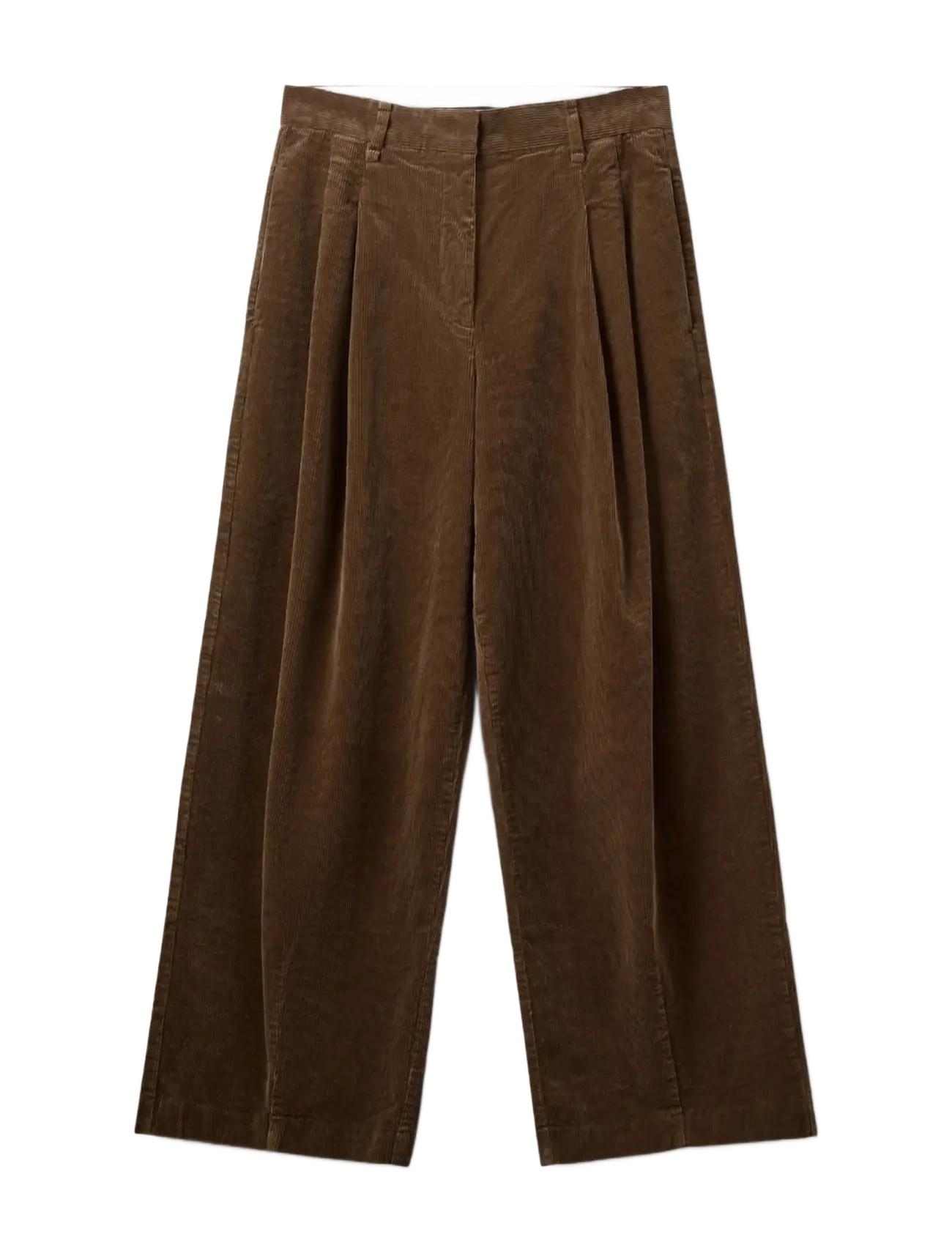 Sofie Schnoor - CORLIESW CORDUROY TROUSERS - laia säärega püksid - brown - 1