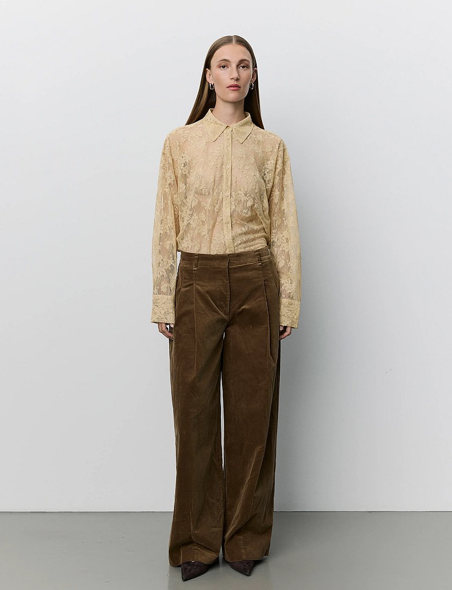 Sofie Schnoor - CORLIESW CORDUROY TROUSERS - cordhosen - brown - 3